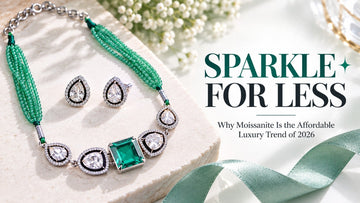 Moissanite Silver Jewellery: 2026’s Affordable Sparkle Trend | Kinni Soni