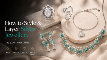 How to Style & Layer Silver Jewellery in 2026: Necklaces, Rings & Two-Tone | Kinni Soni