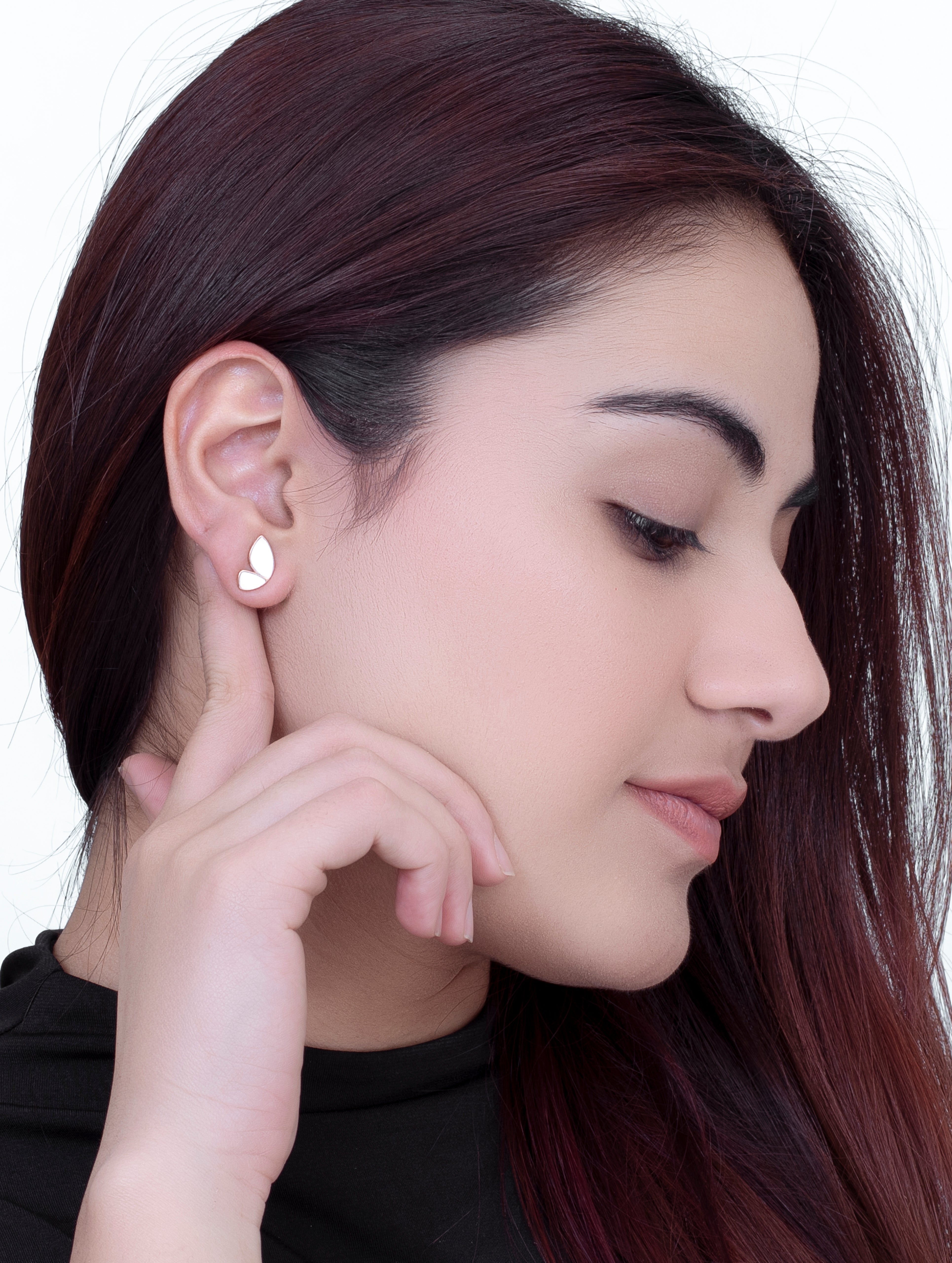 Majestic Enamel Butterfly Earrings