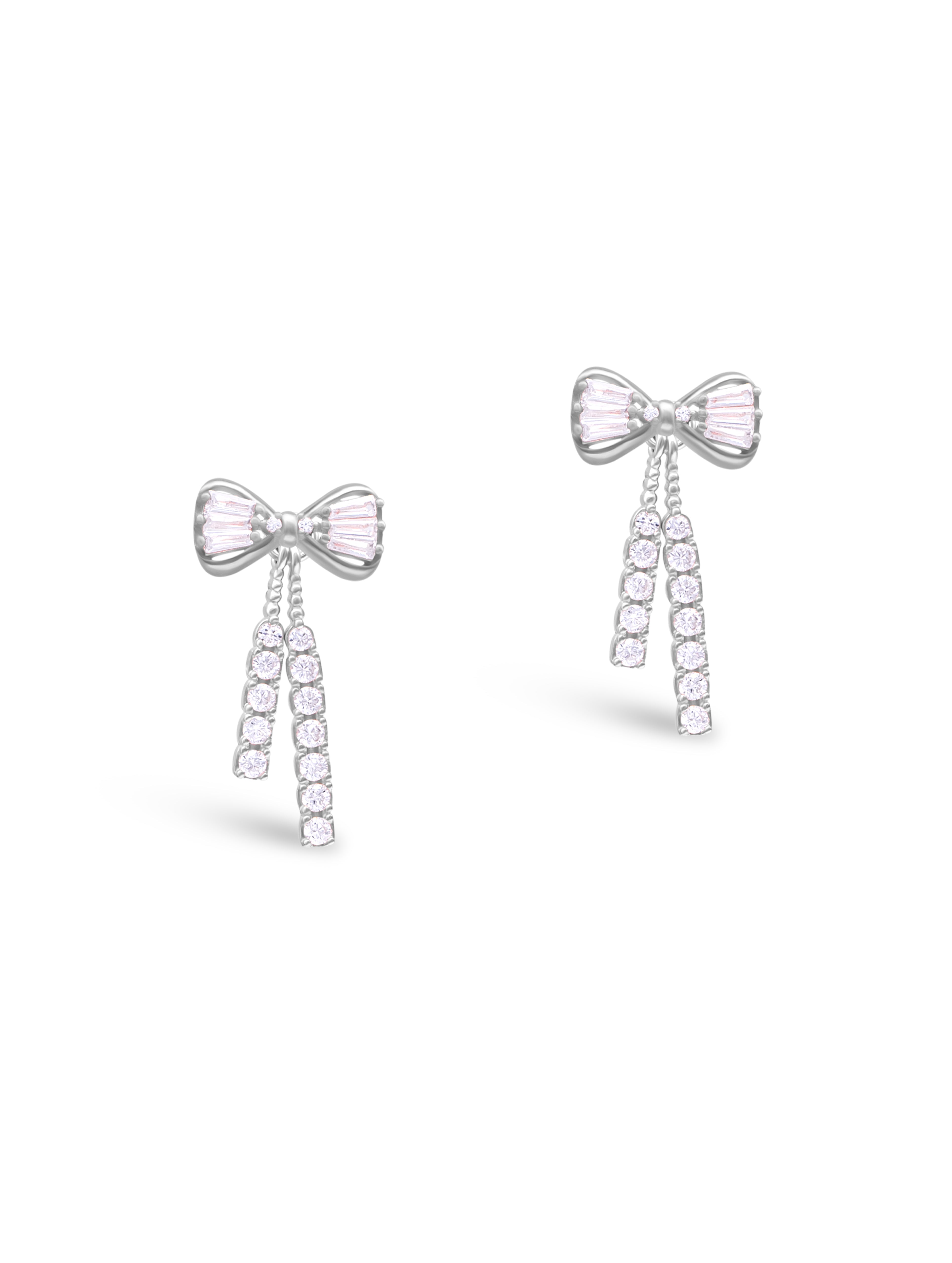 Bow Tassel Earrings
