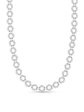 Gleam Silver Cuban Chain