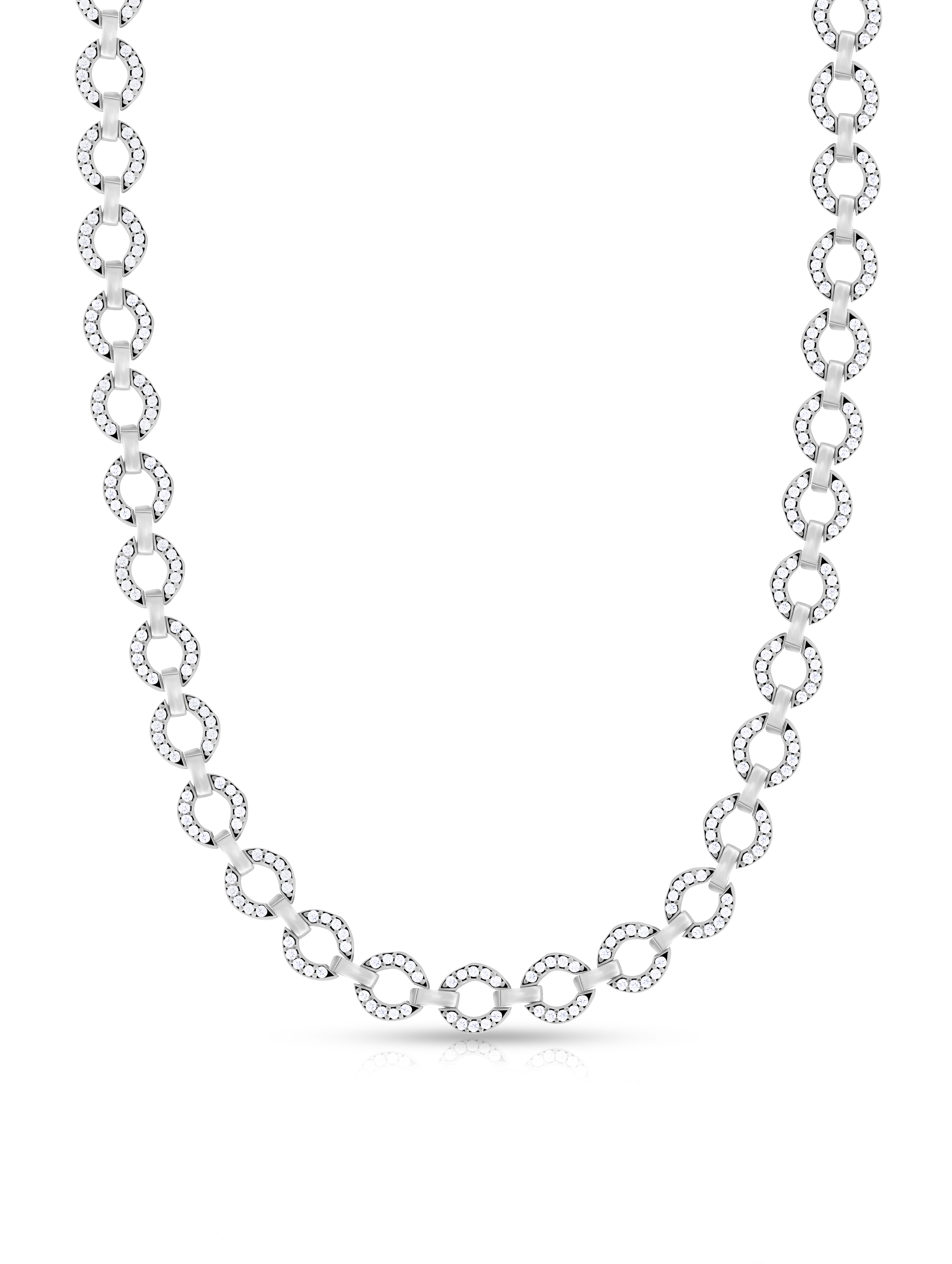 Gleam Silver Cuban Chain