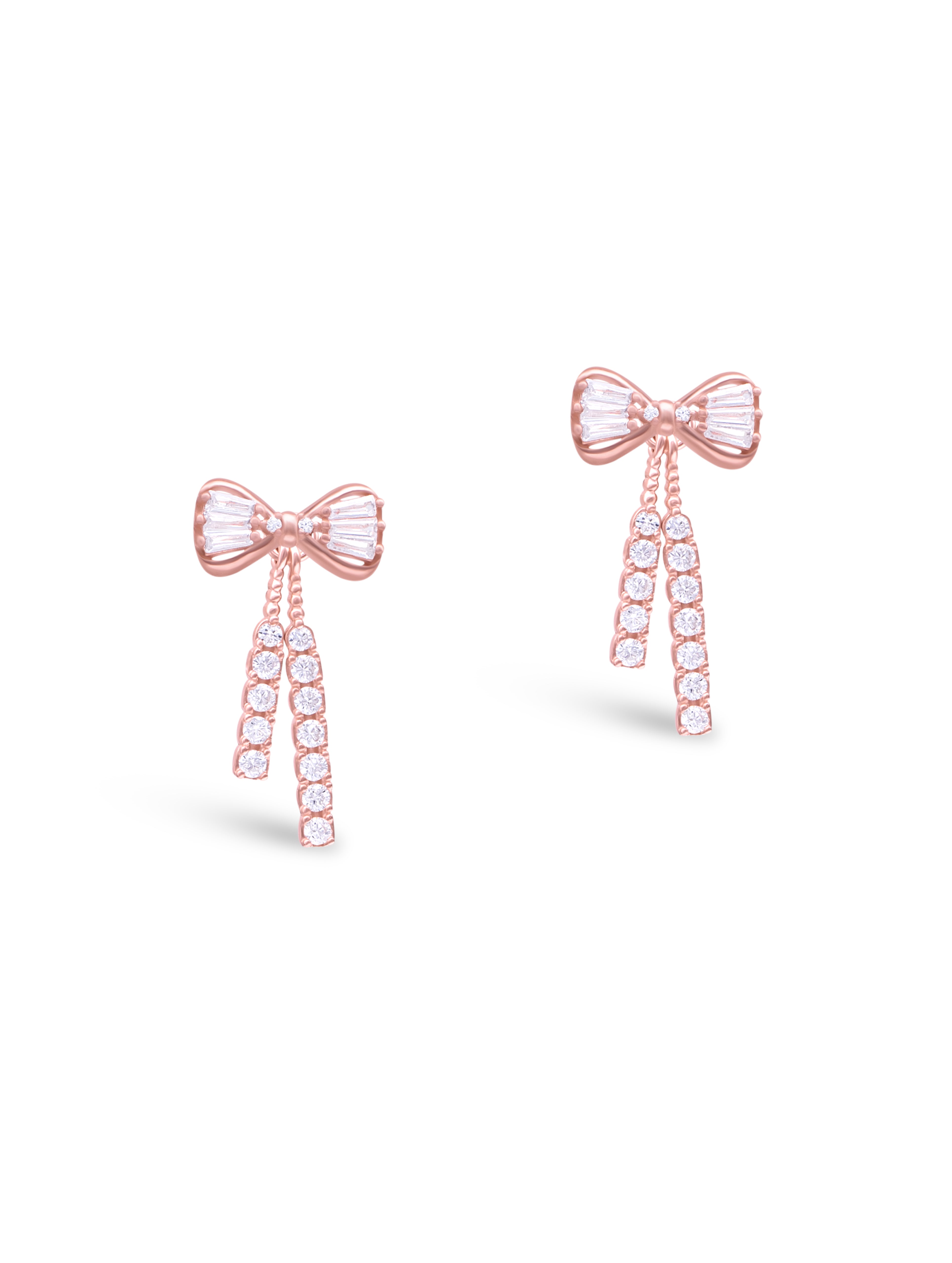 Bow Tassel Earrings