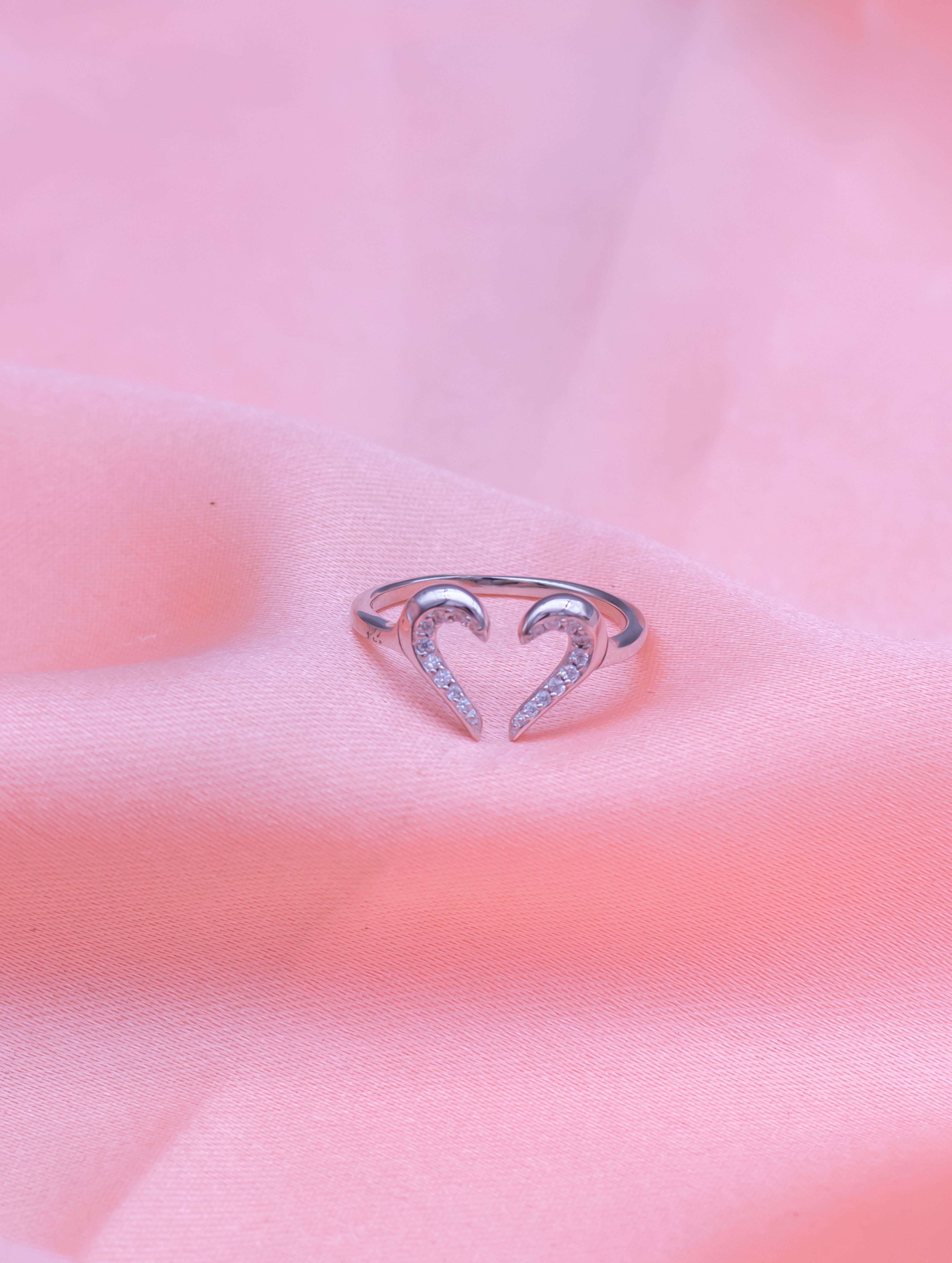 Sterling Silver Heart Ring