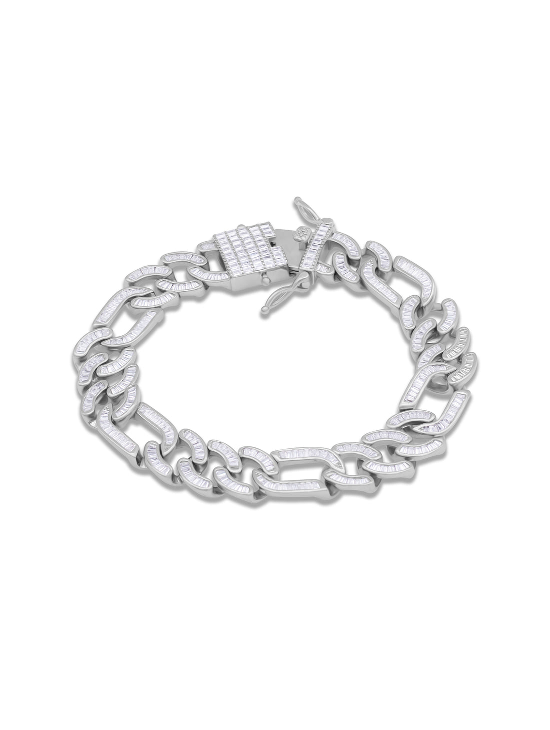 Cubic Zirconia Silver Bracelet