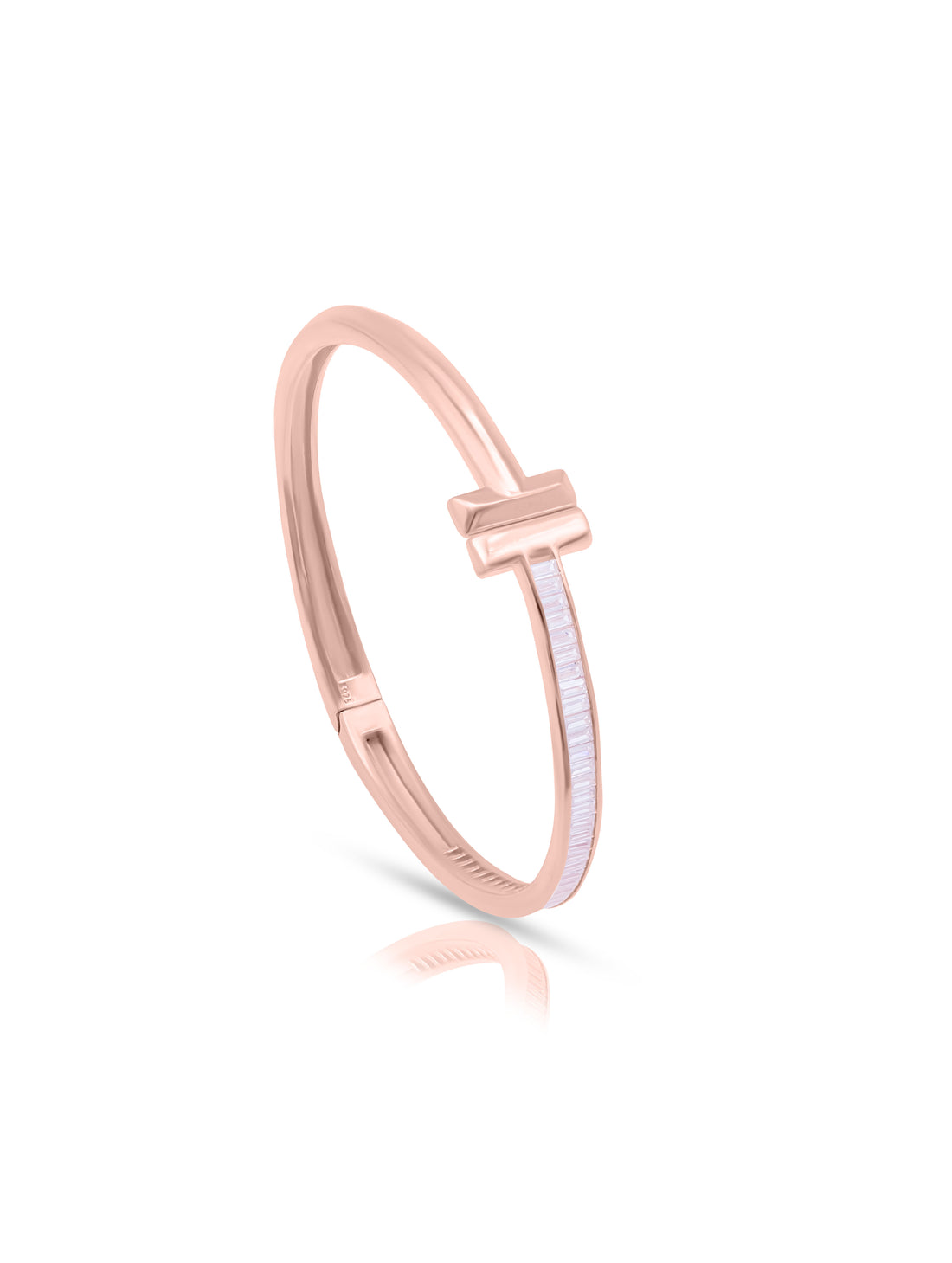 Rose Gold Swarovski Zircon Ladies Bracelet