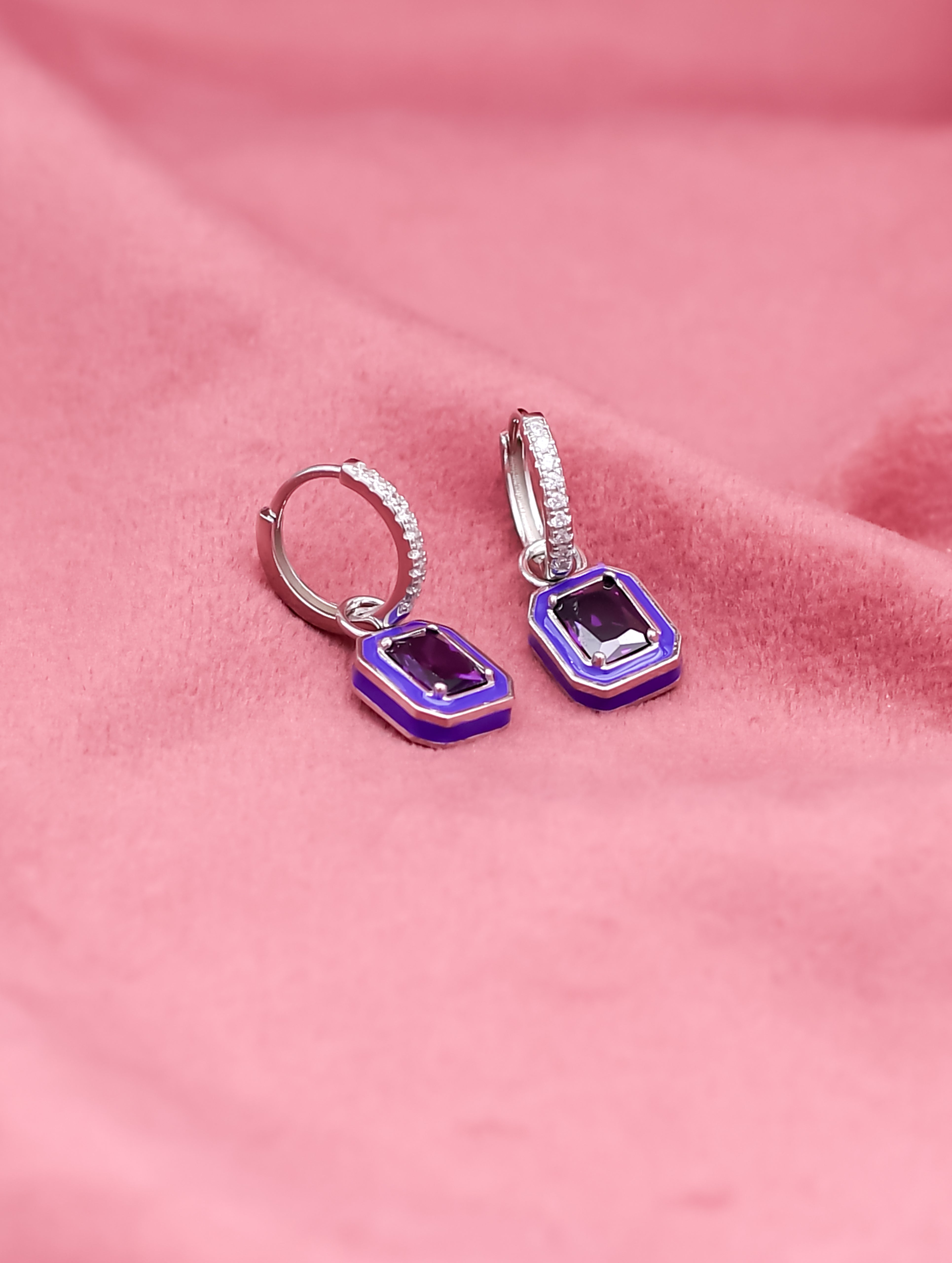 Stone Drop Silver Minis