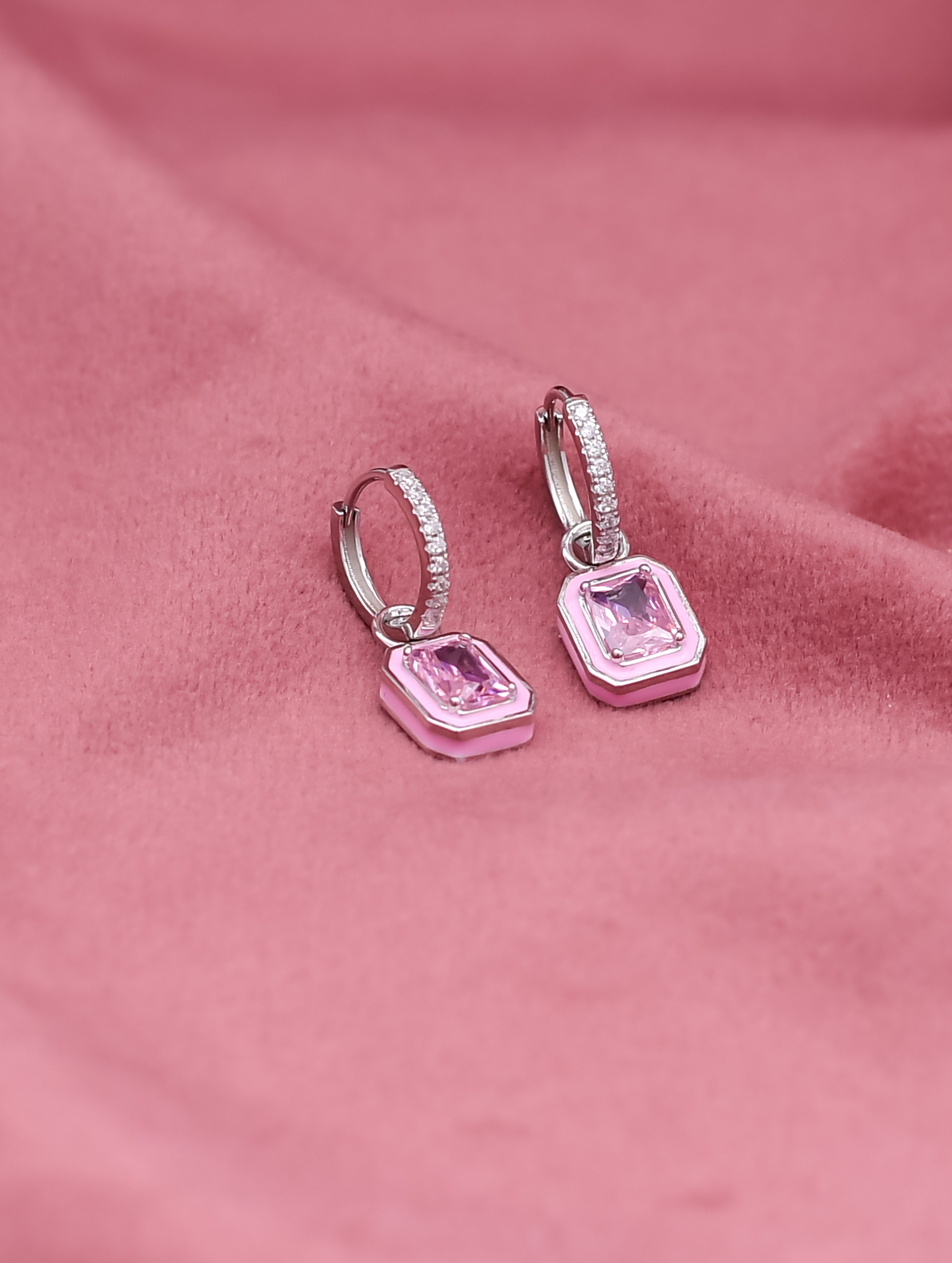 Stone Drop Silver Minis