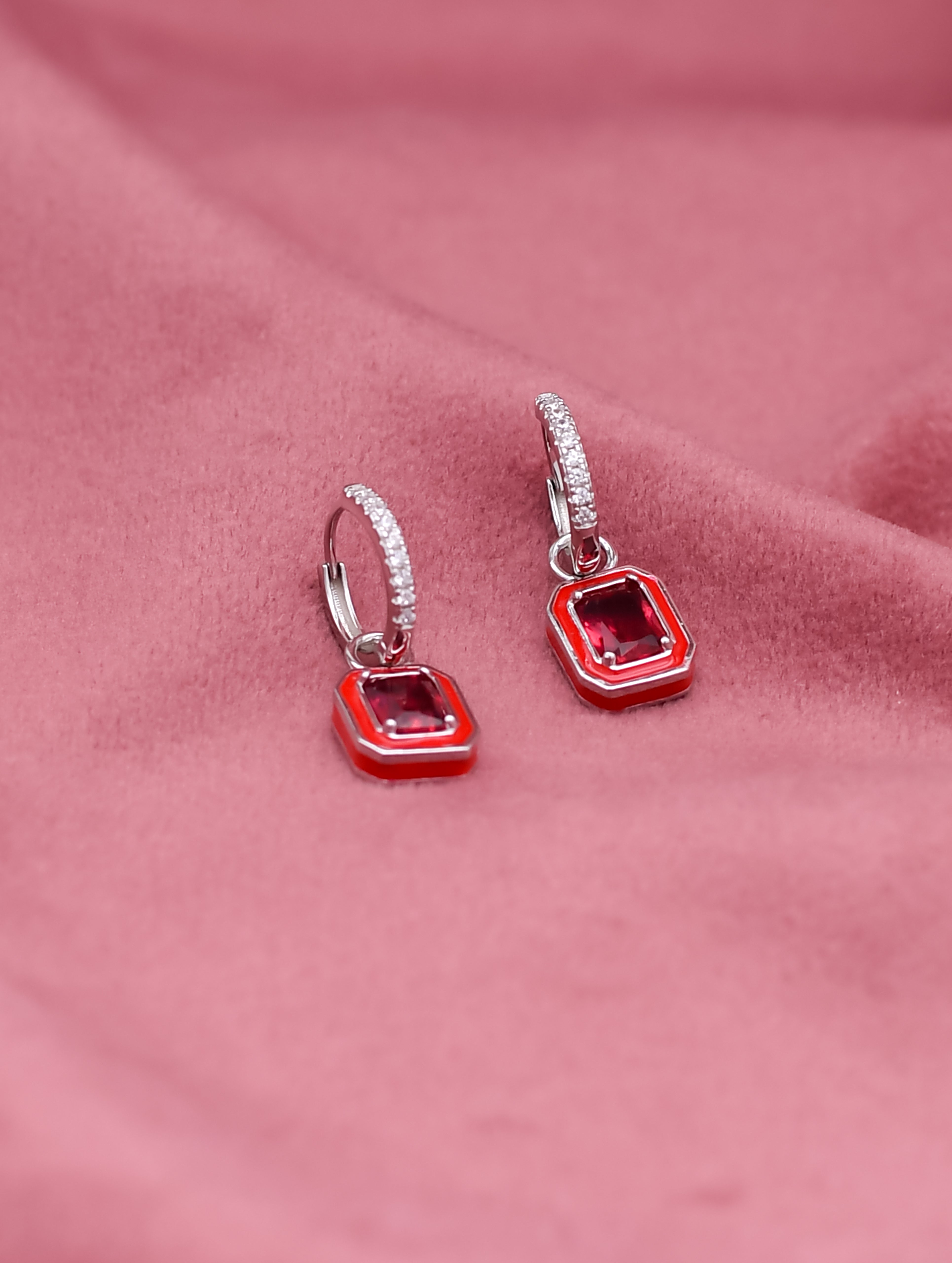 Stone Drop Silver Minis