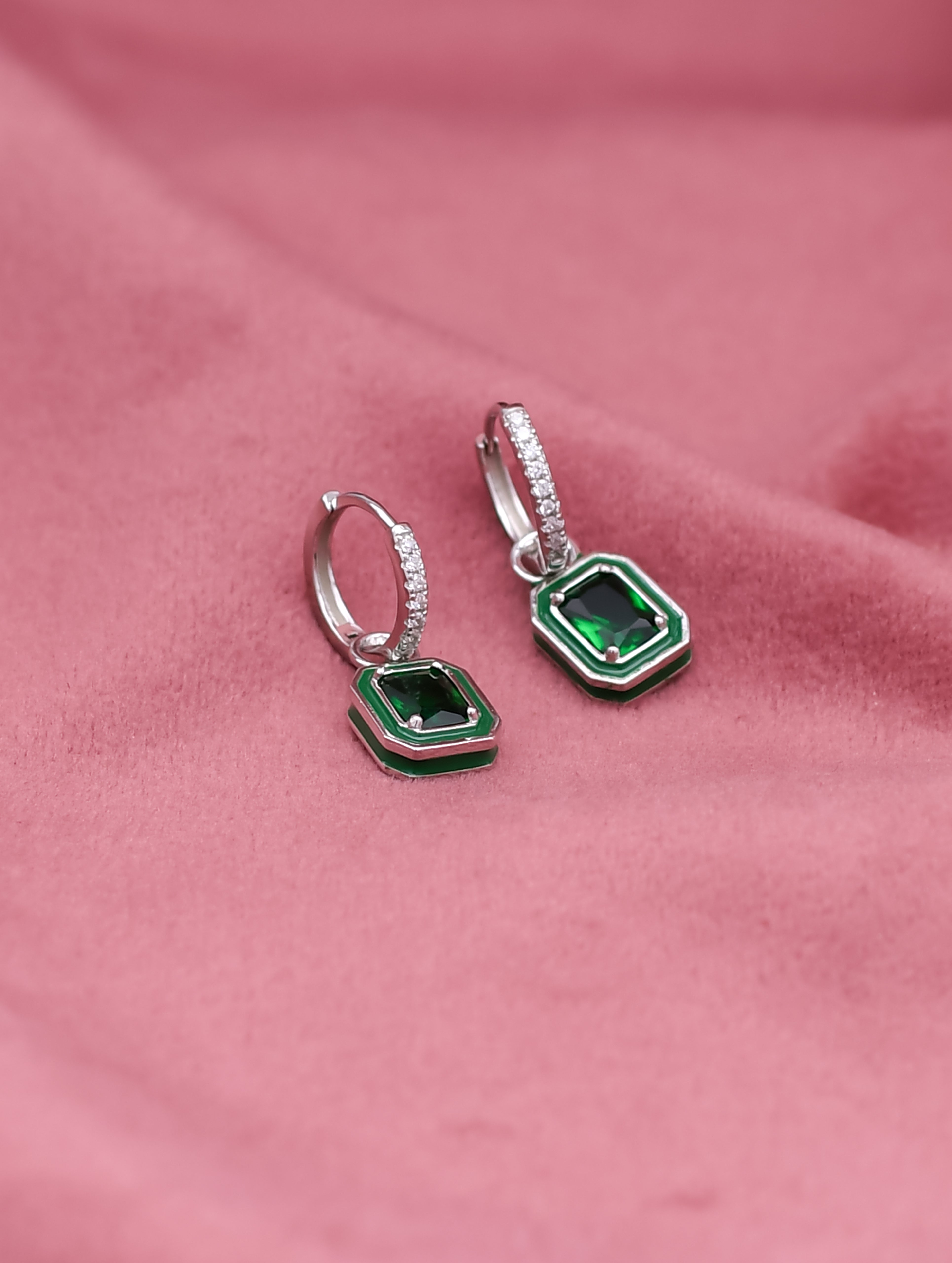 Stone Drop Silver Minis