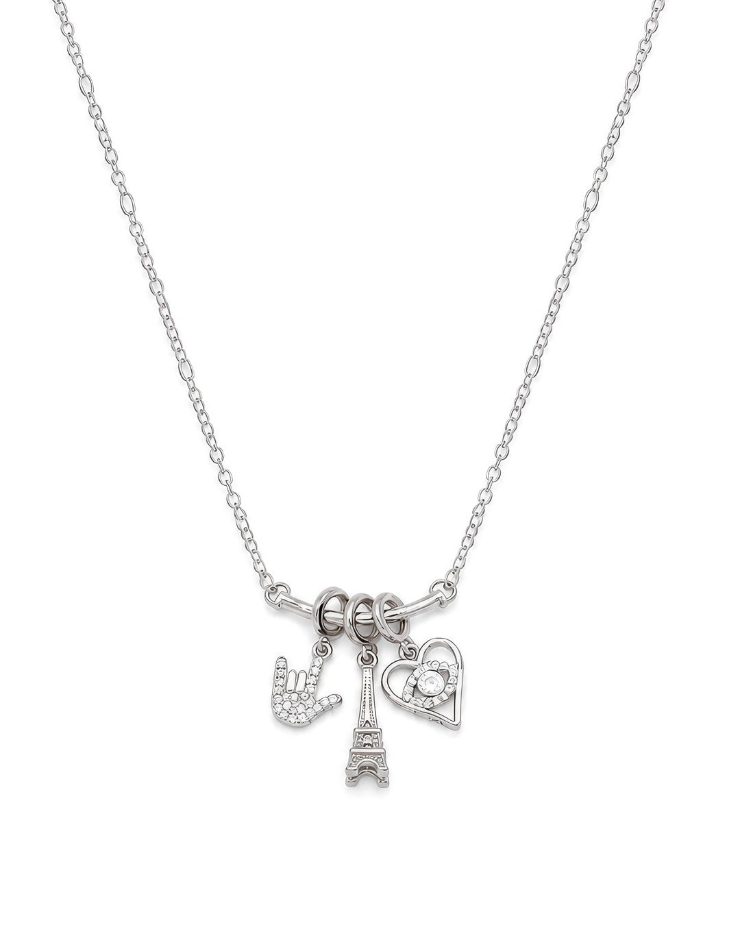 Crown Tassel Lariat Drop Necklace