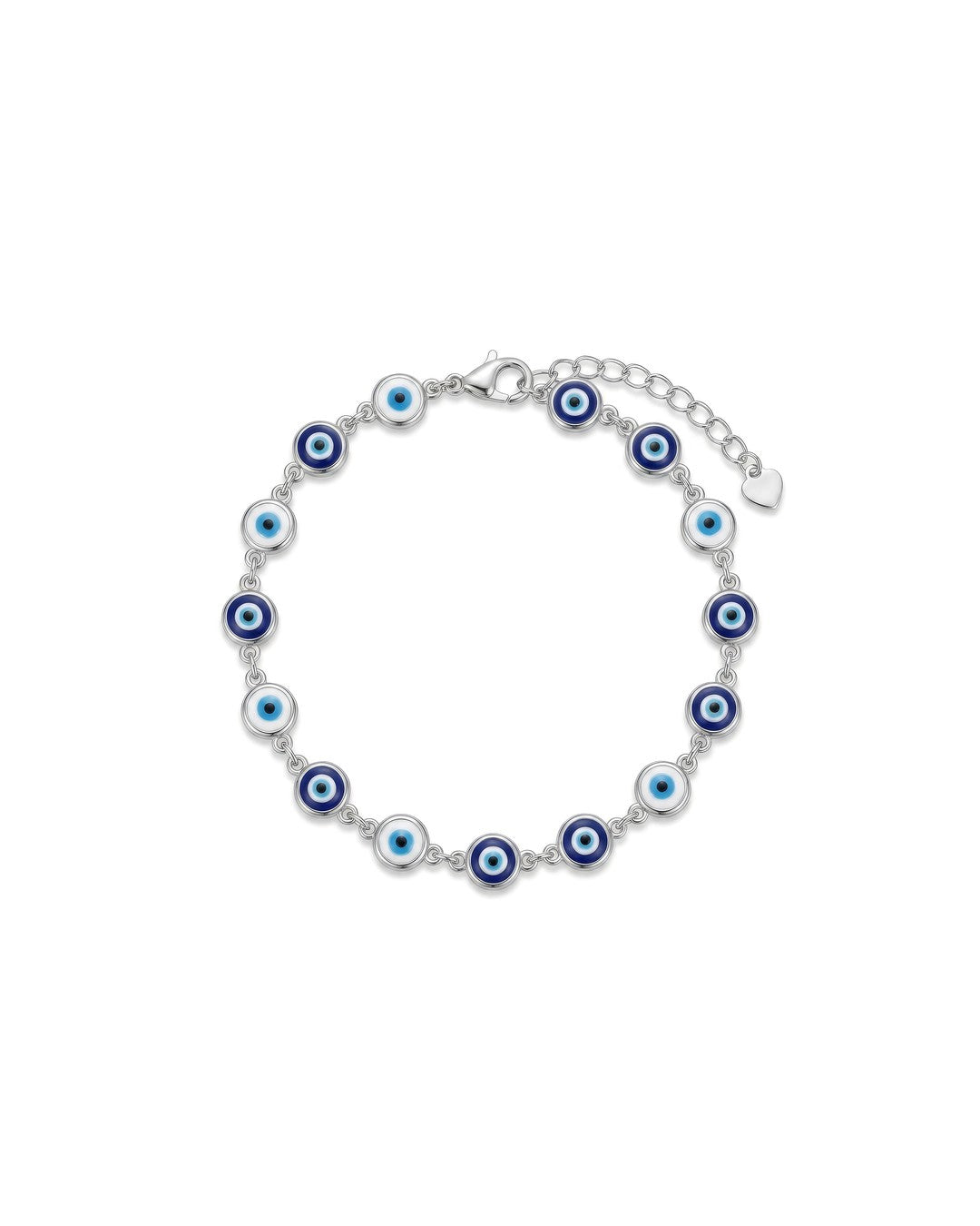 Evil Eye Crystal Tennis Bracelet