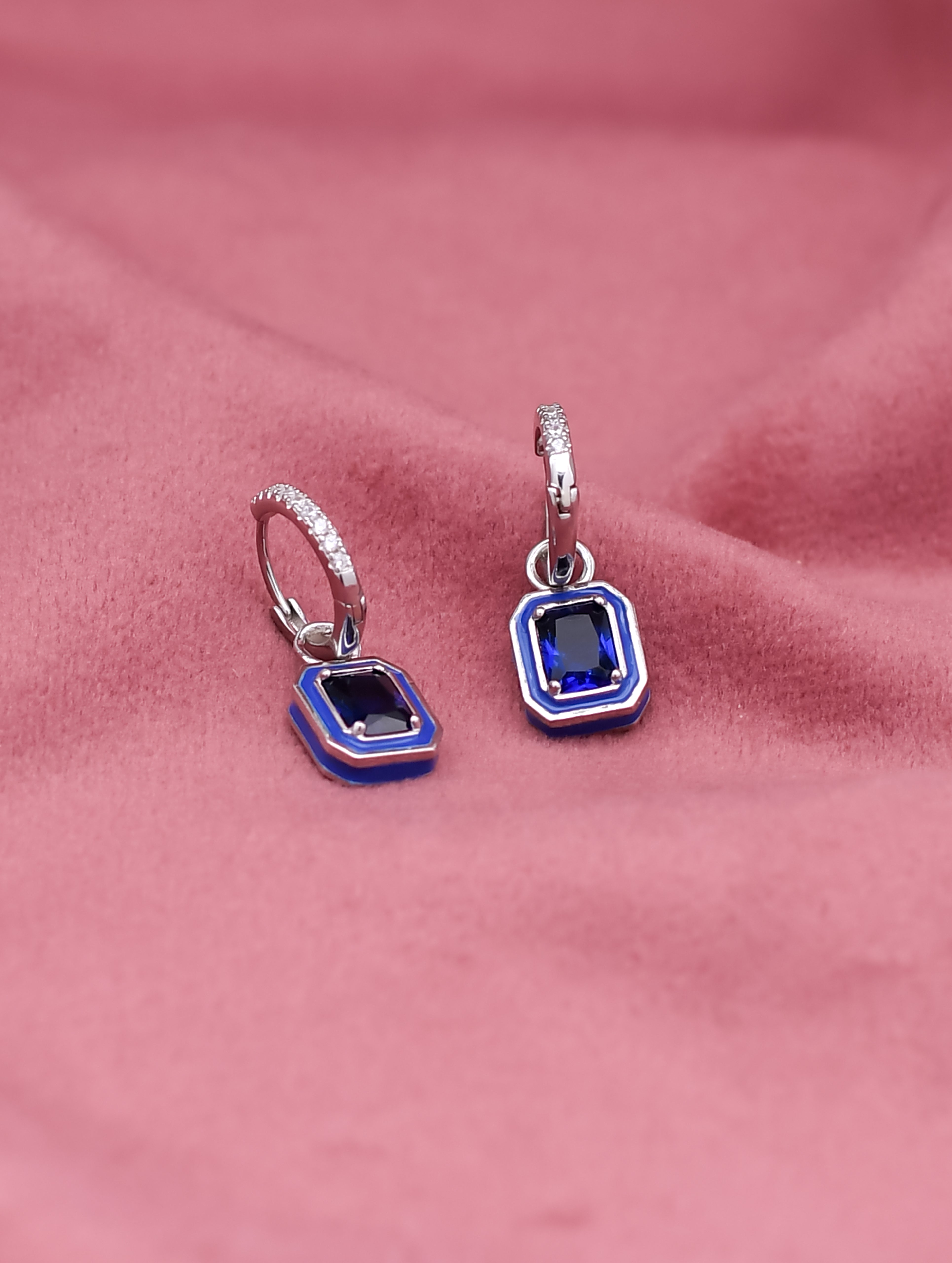 Stone Drop Silver Minis