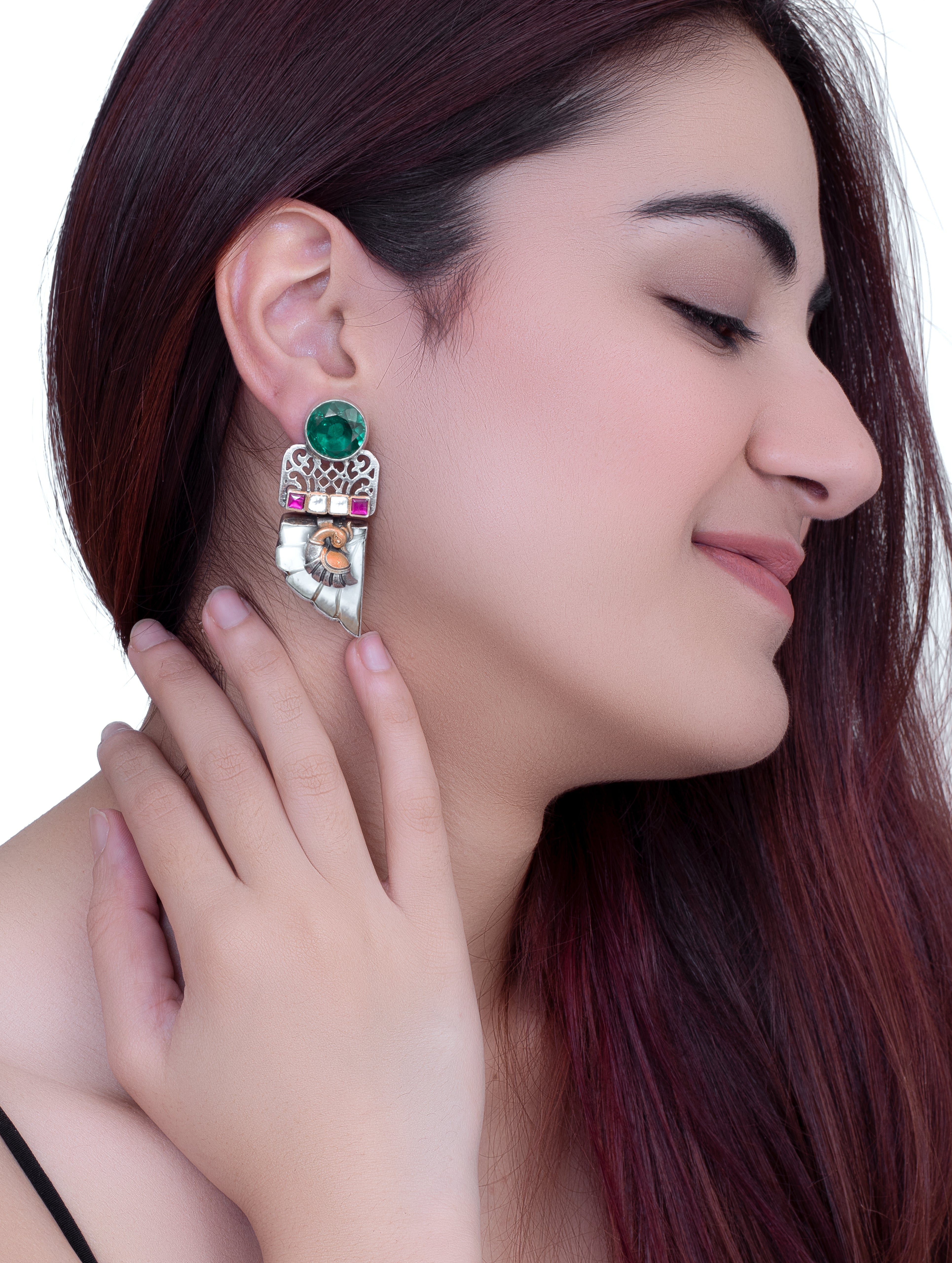 Fusion Silver Earrings