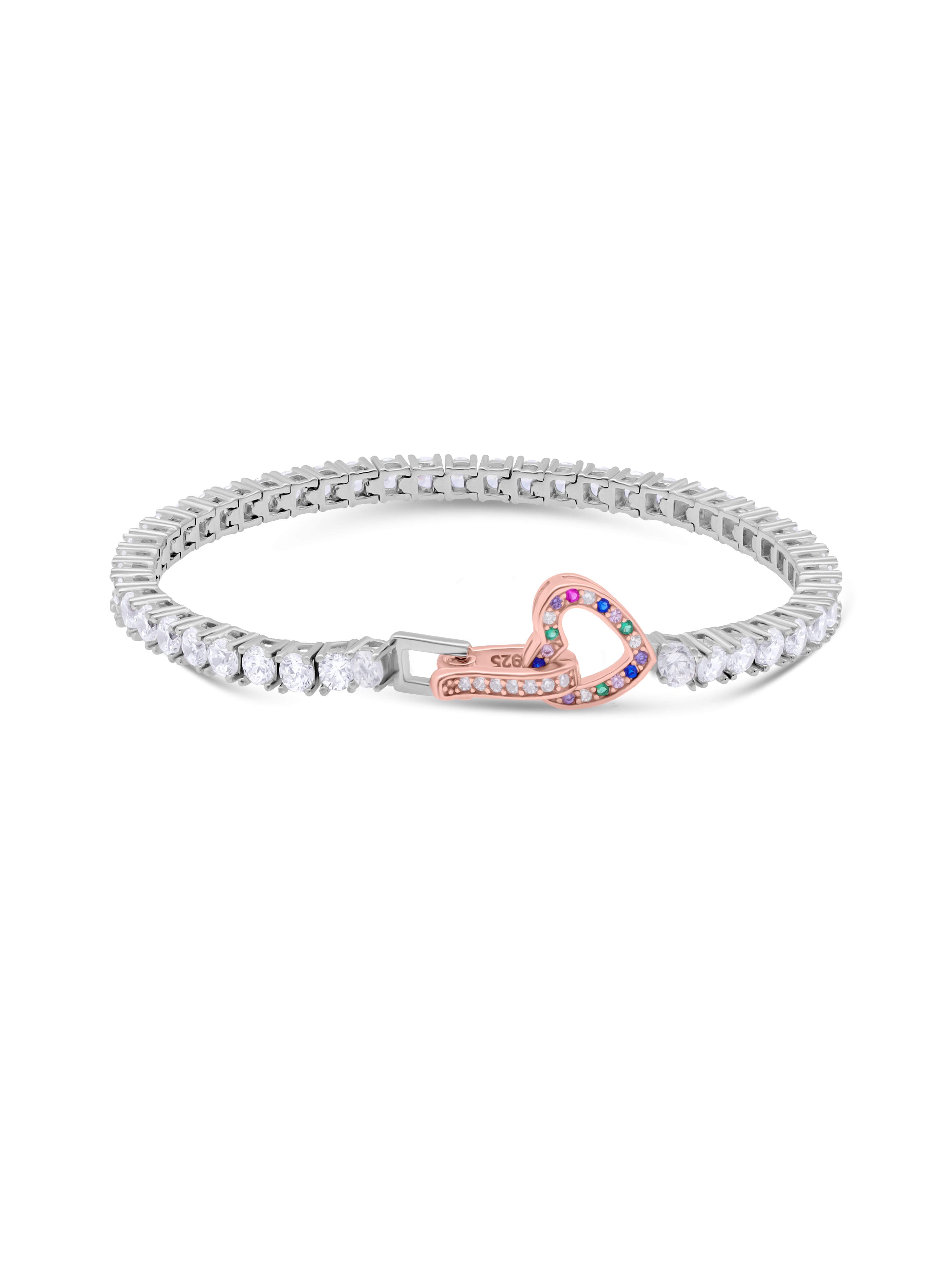 Solitaire Tennis Bracelet