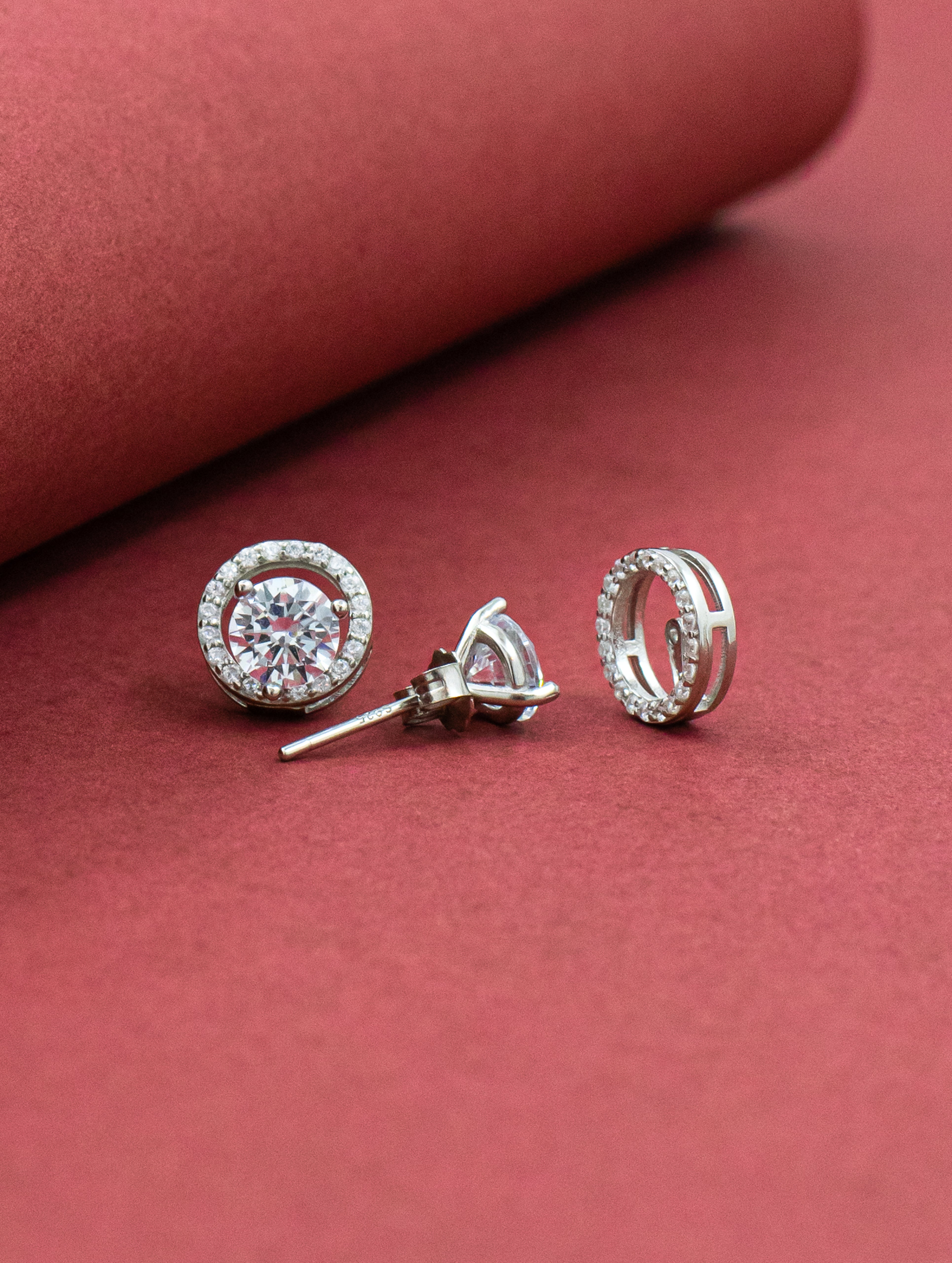 Dazzle Duo 2-in-1 Zircon Studs