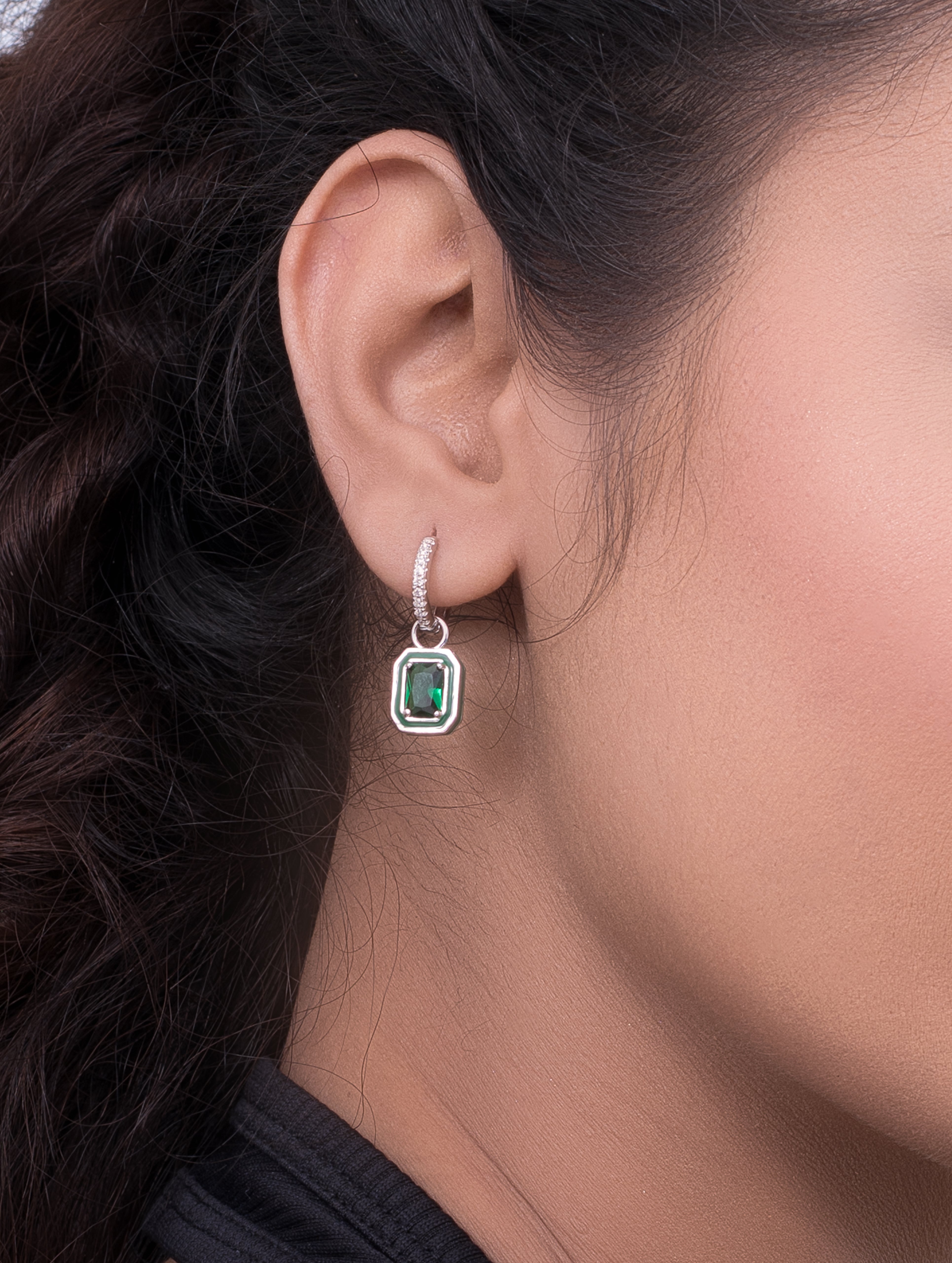 Stone Drop Silver Minis