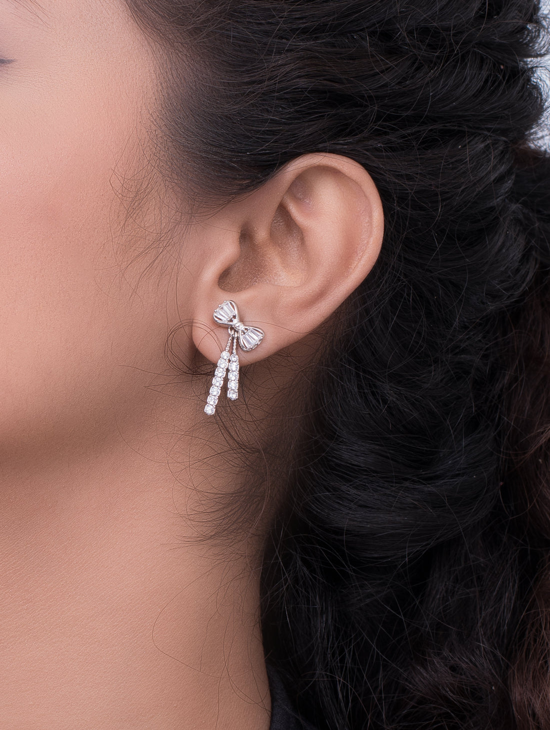 Bow Tassel Earrings