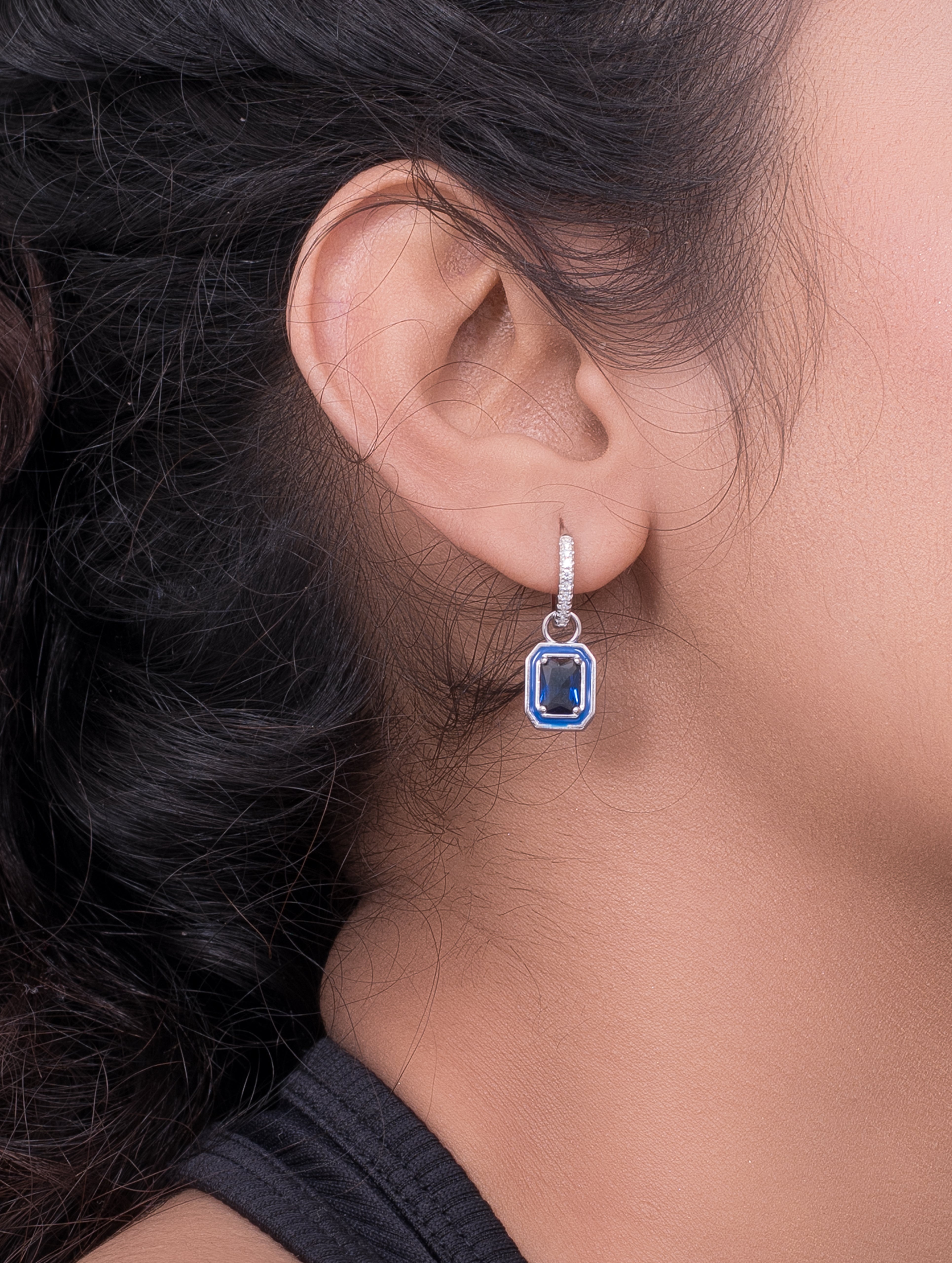 Stone Drop Silver Minis