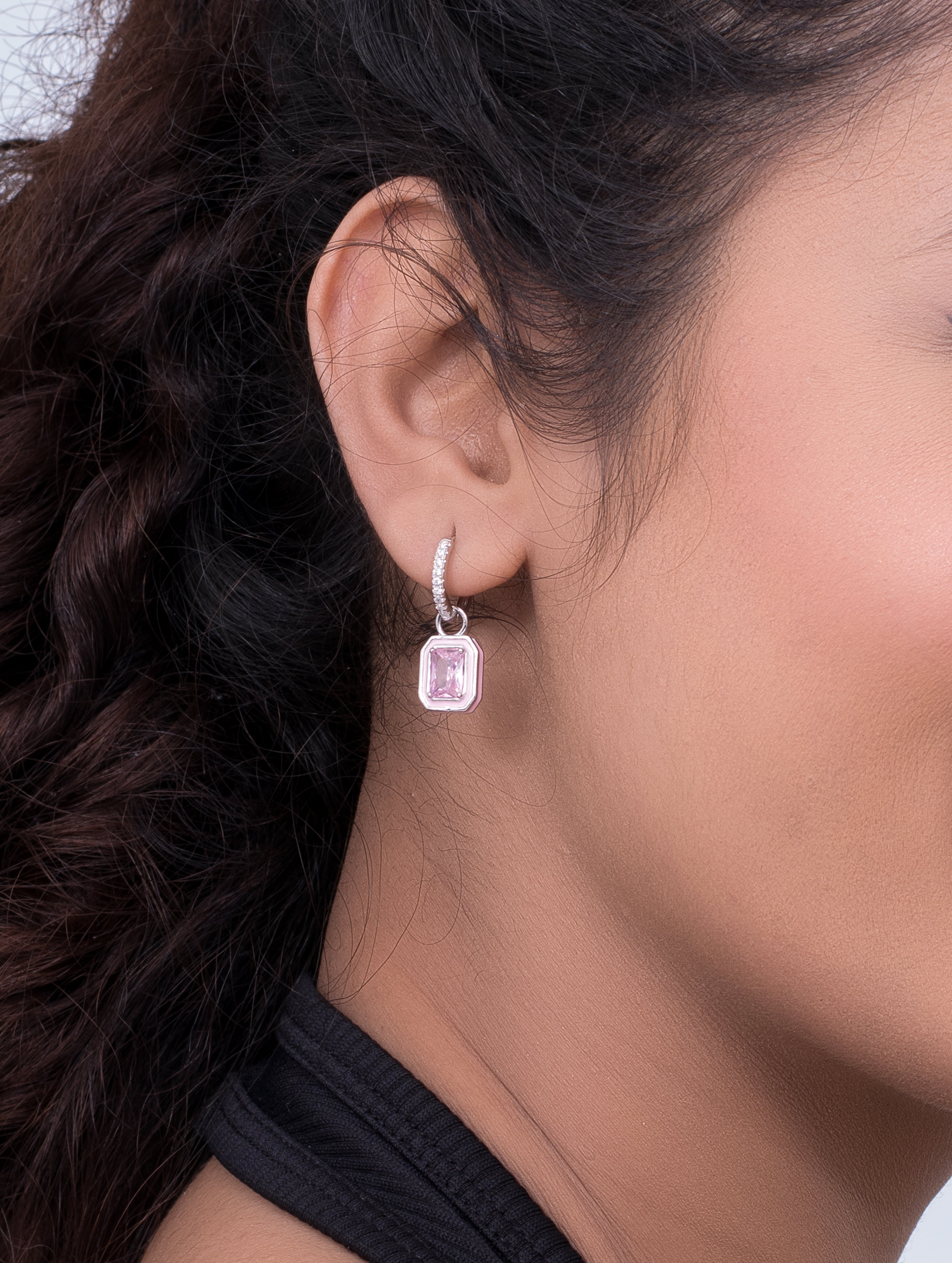 Stone Drop Silver Minis