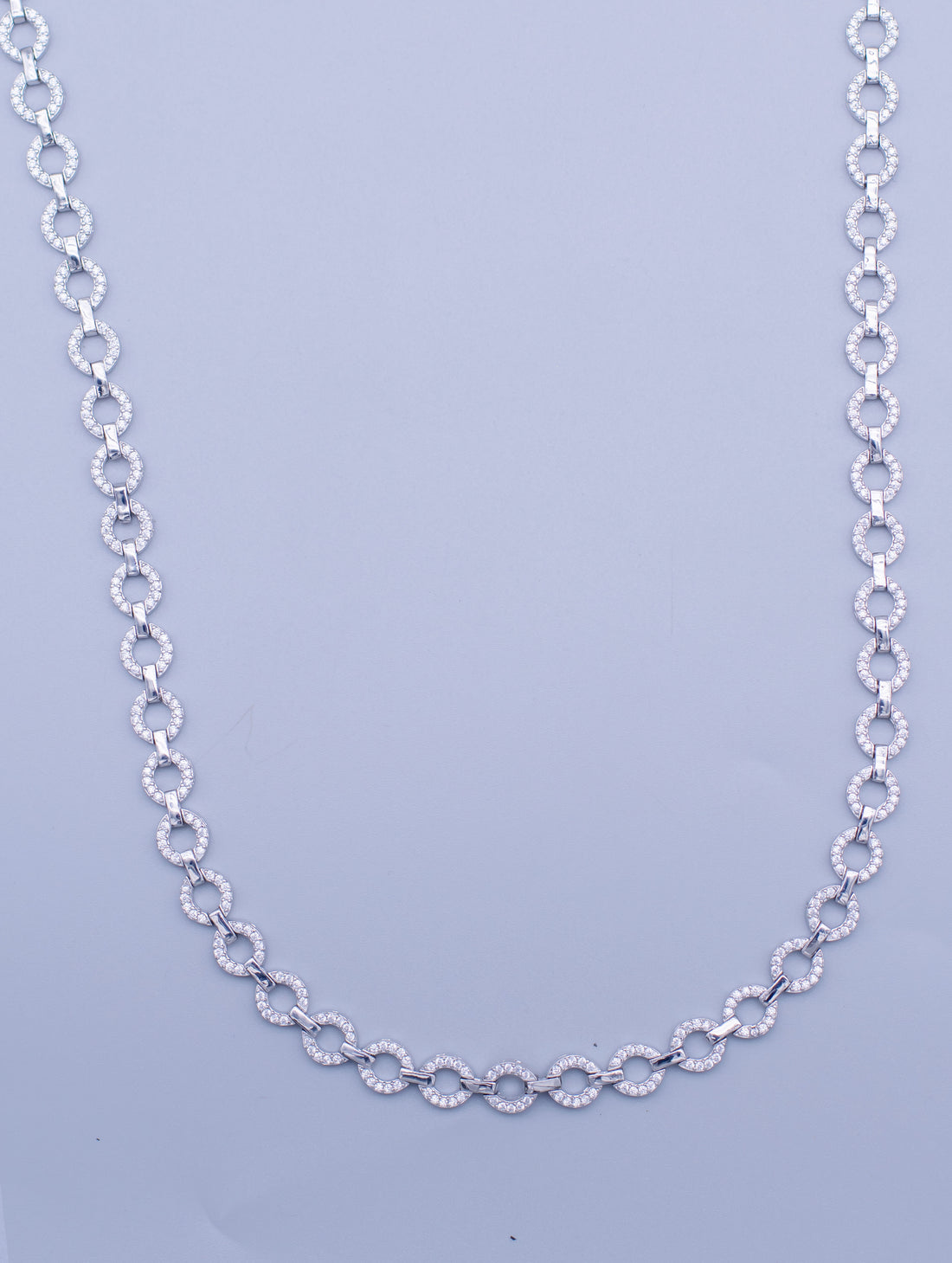 Gleam Silver Cuban Chain