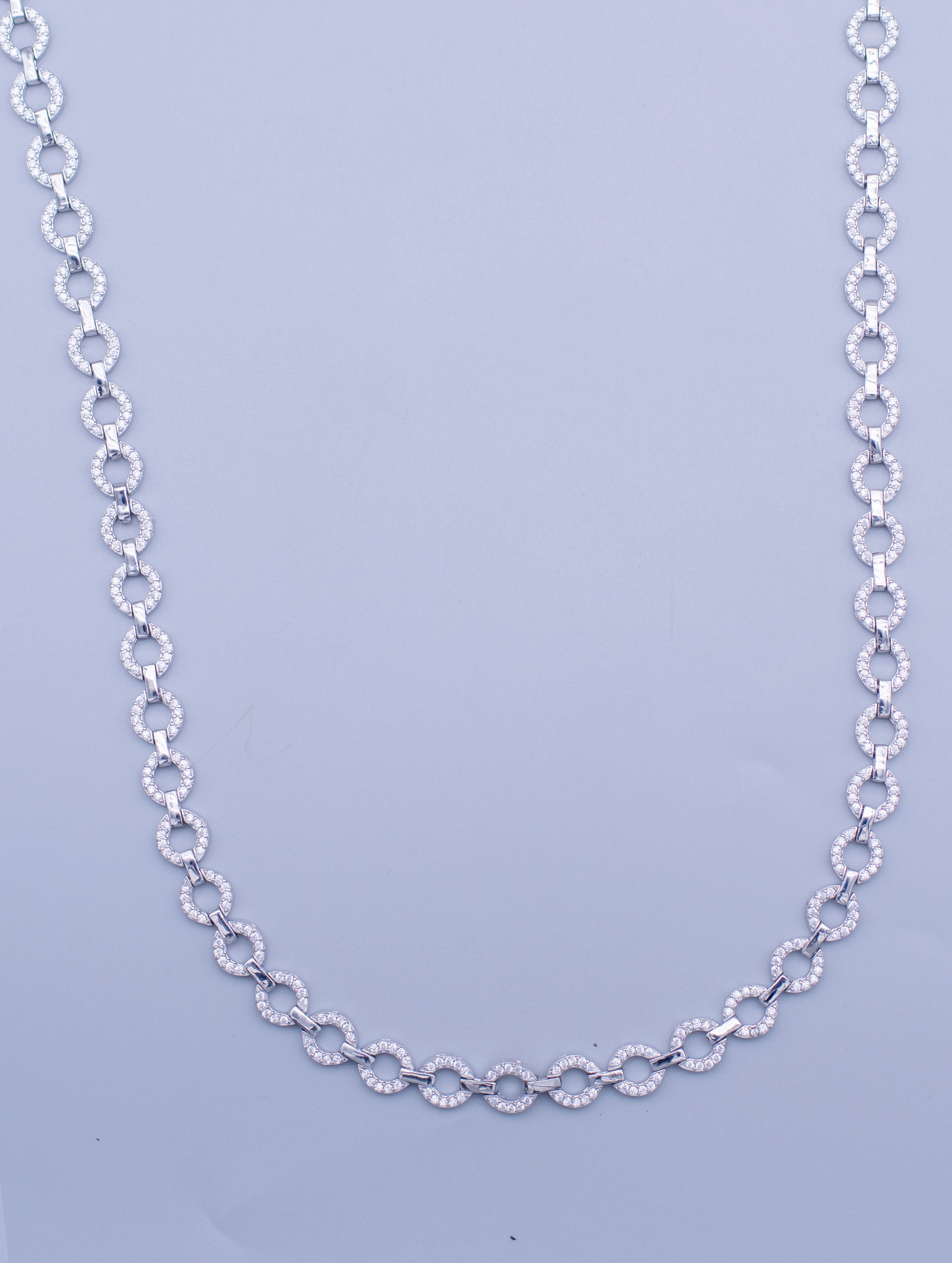 Gleam Silver Cuban Chain