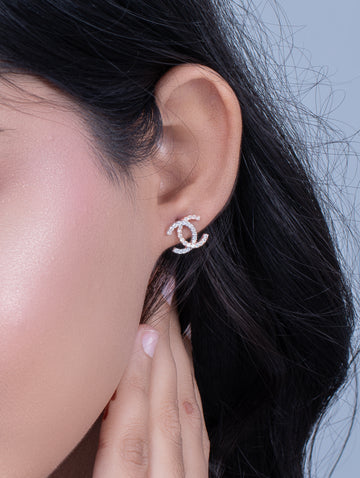 Warm-Tone Classic Designer Earrings