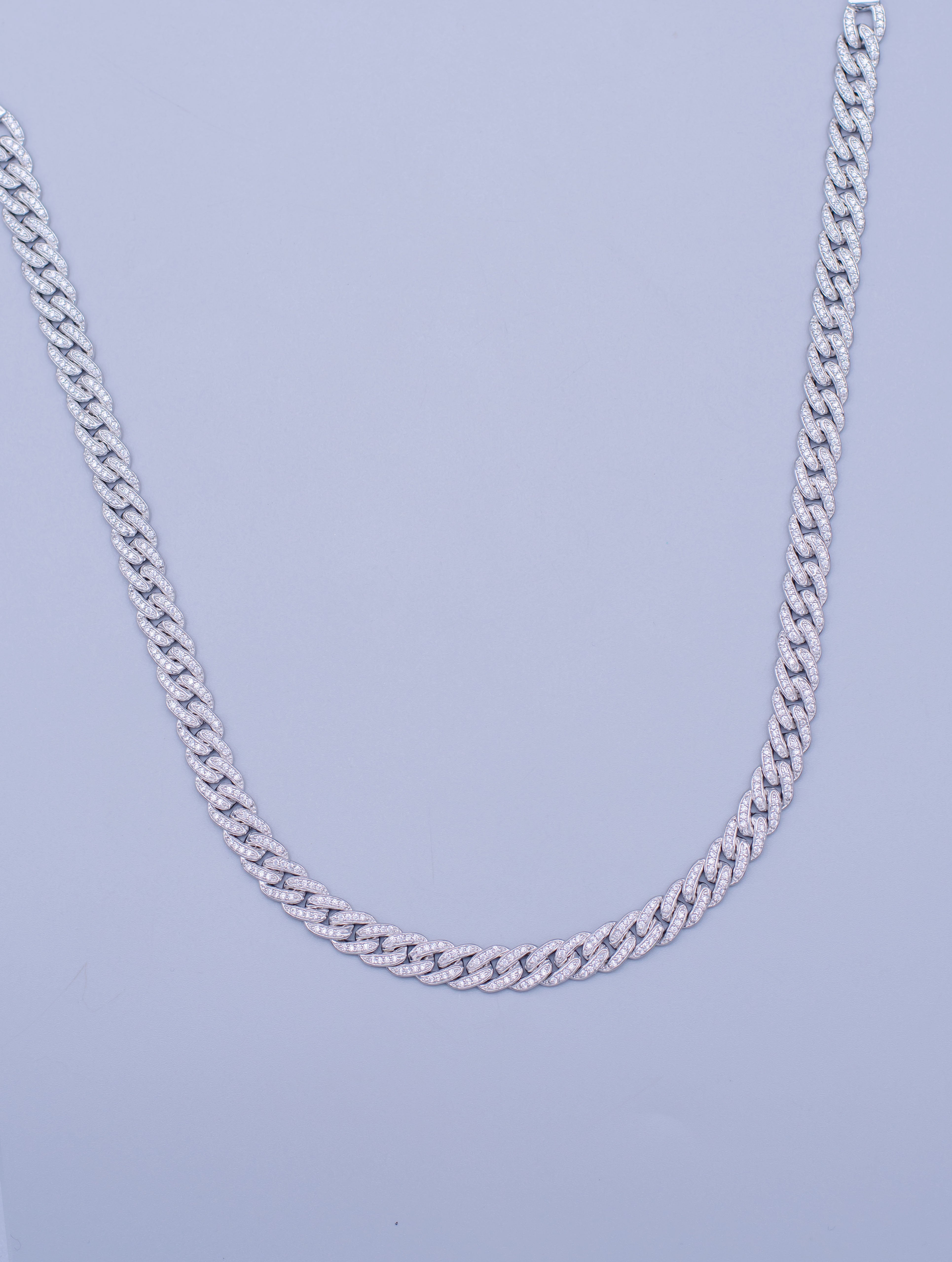 Signature Silver Cuban Link Chain