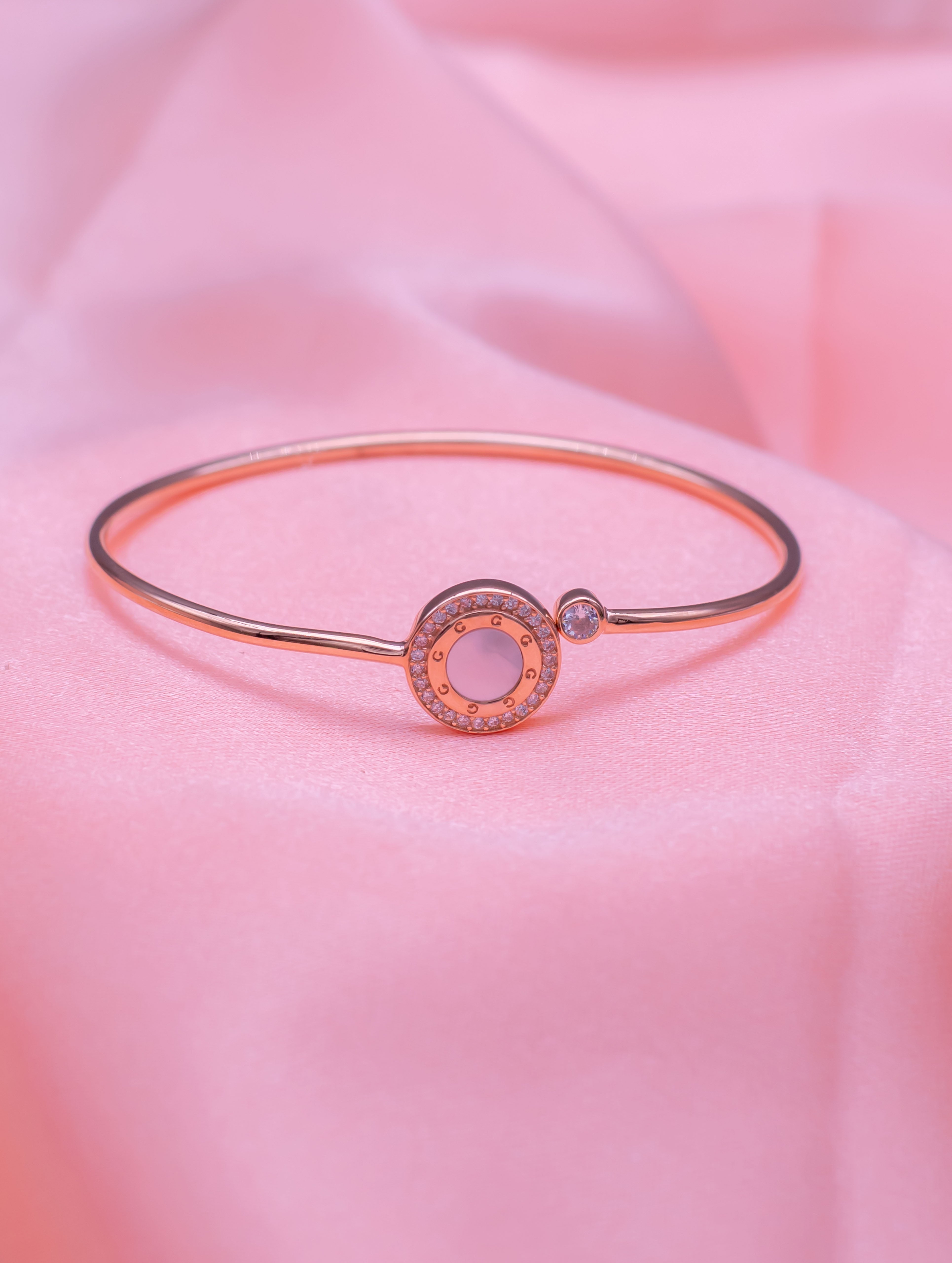 Rose Gold Charm Bracelet