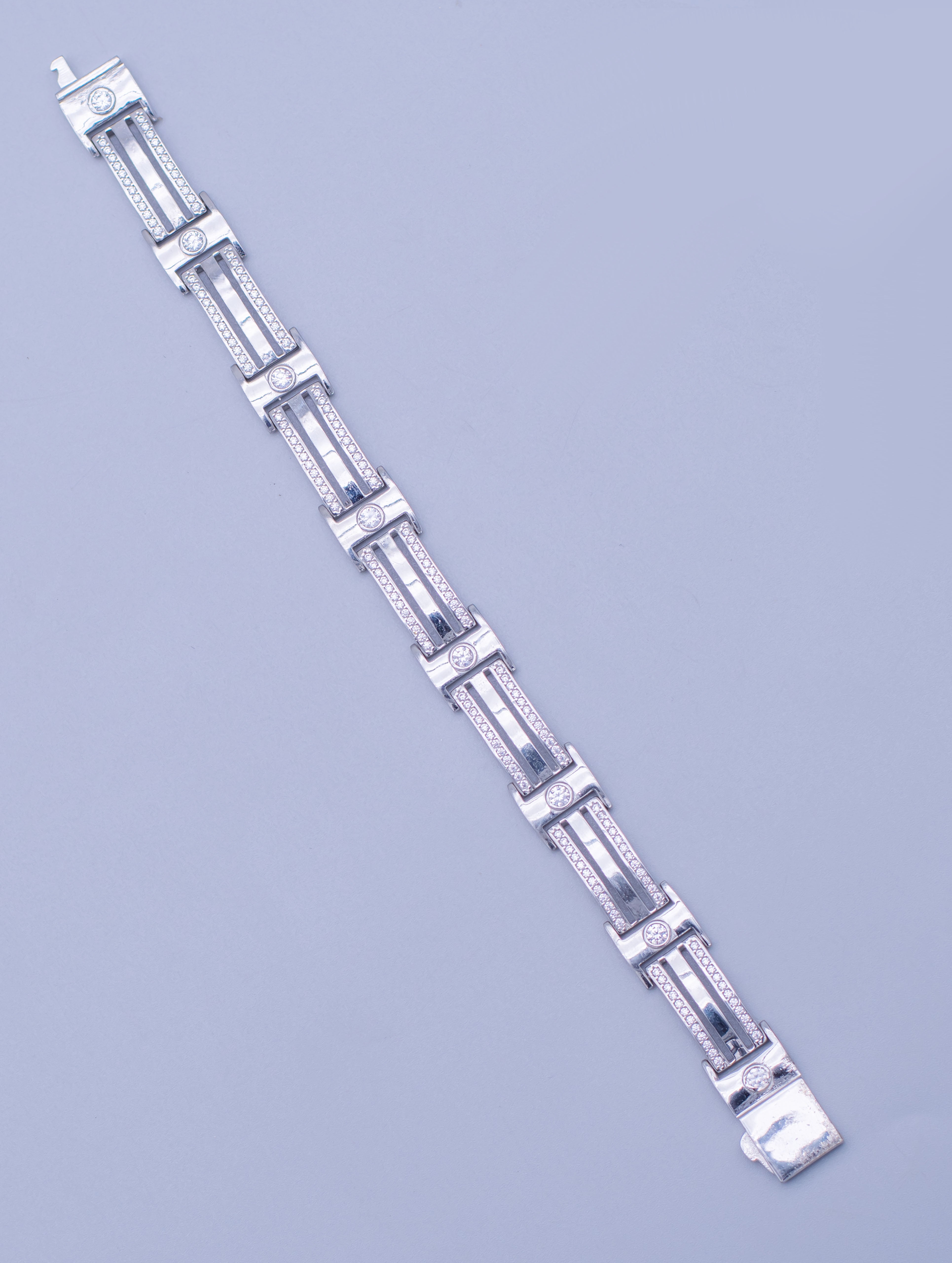 Men’s CZ Silver Bracelet