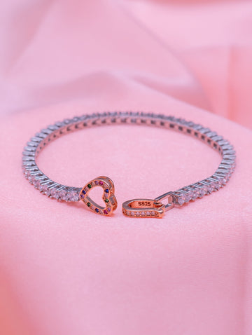 Solitaire Tennis Bracelet