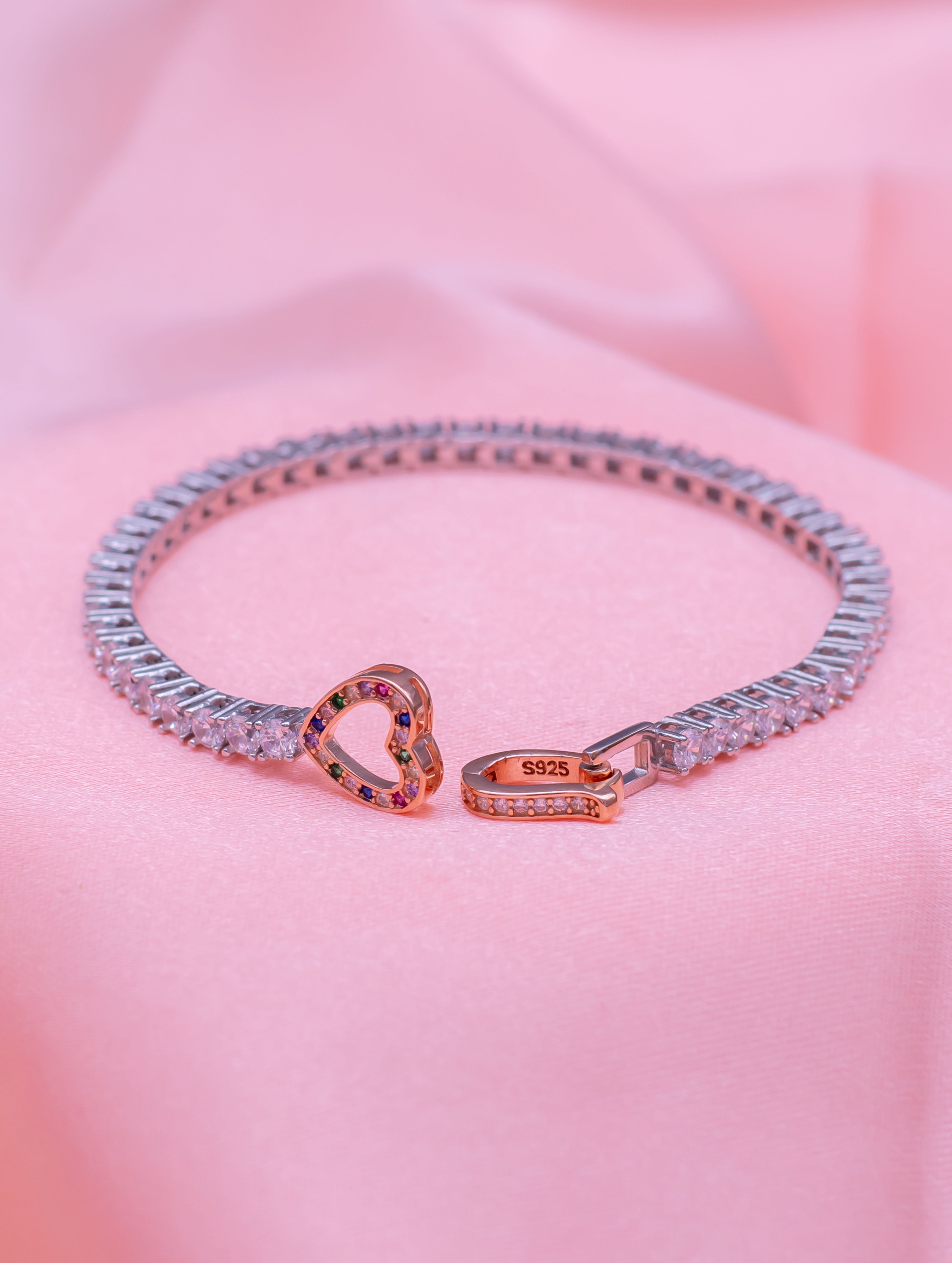 Solitaire Tennis Bracelet