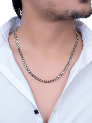 Royal Sterling Silver Cuban Chain