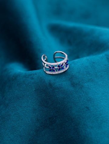 Floral Band Ring