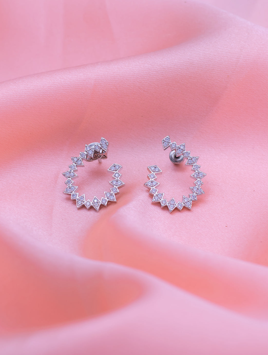 Silver Classic Stud Earrings