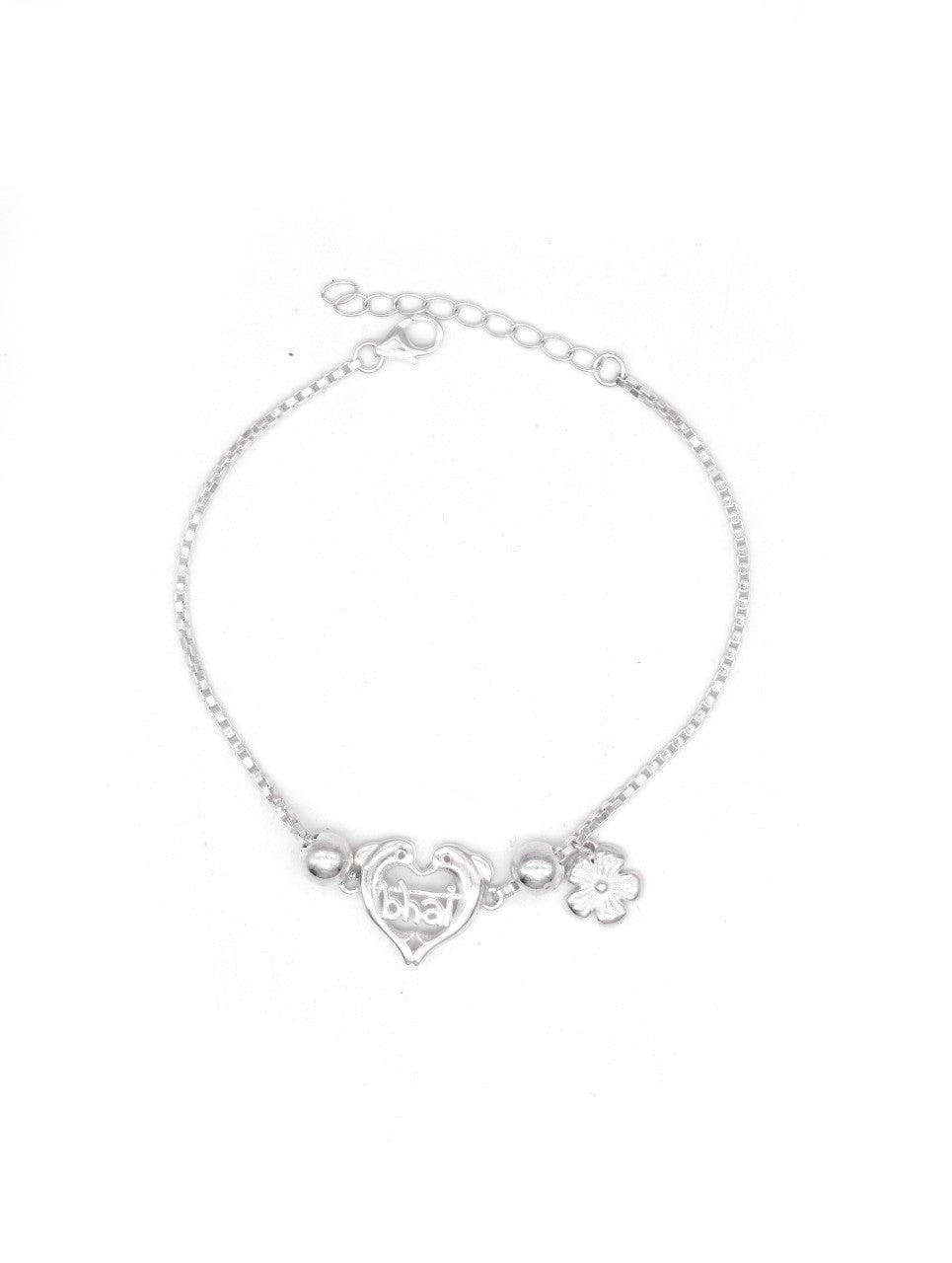 Silver Brother Bond Rakhi