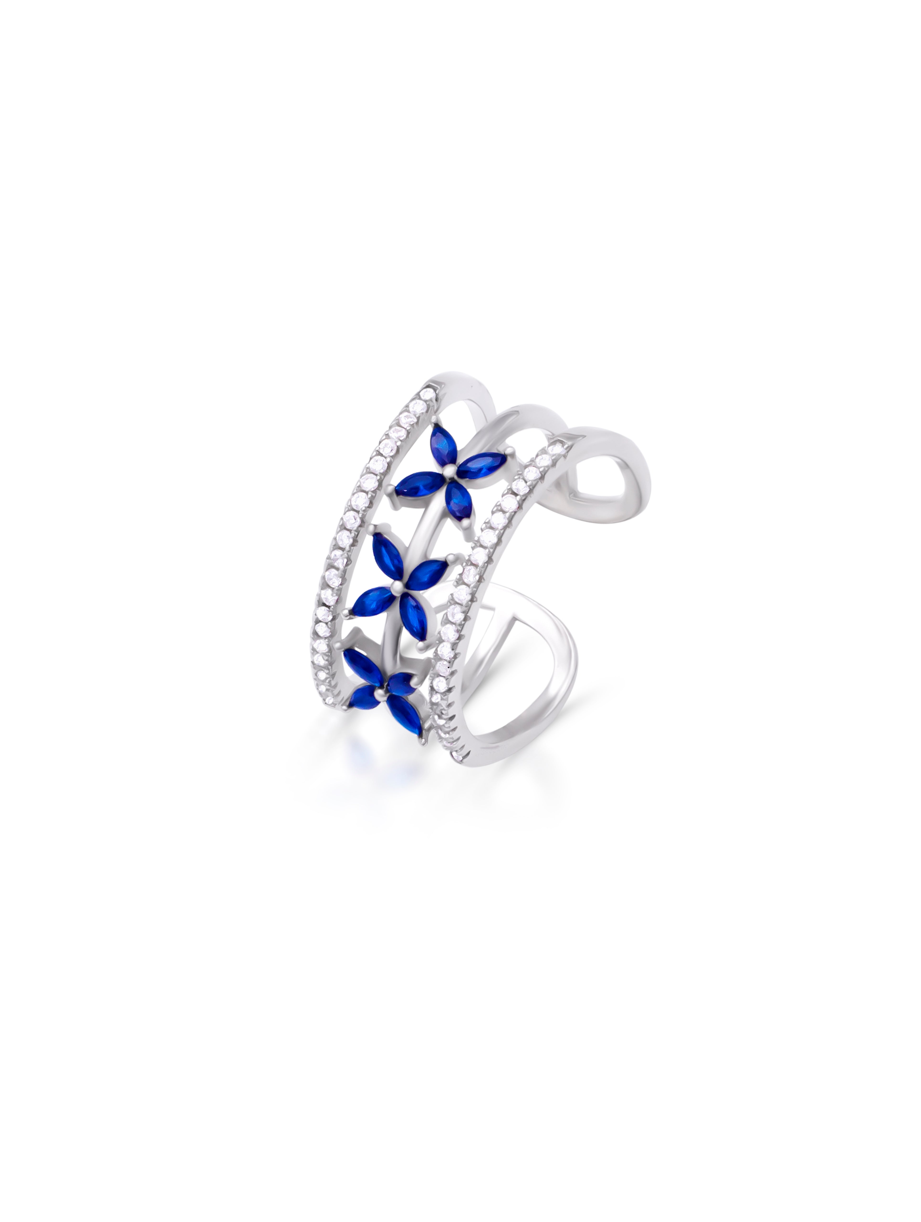 Floral Band Ring