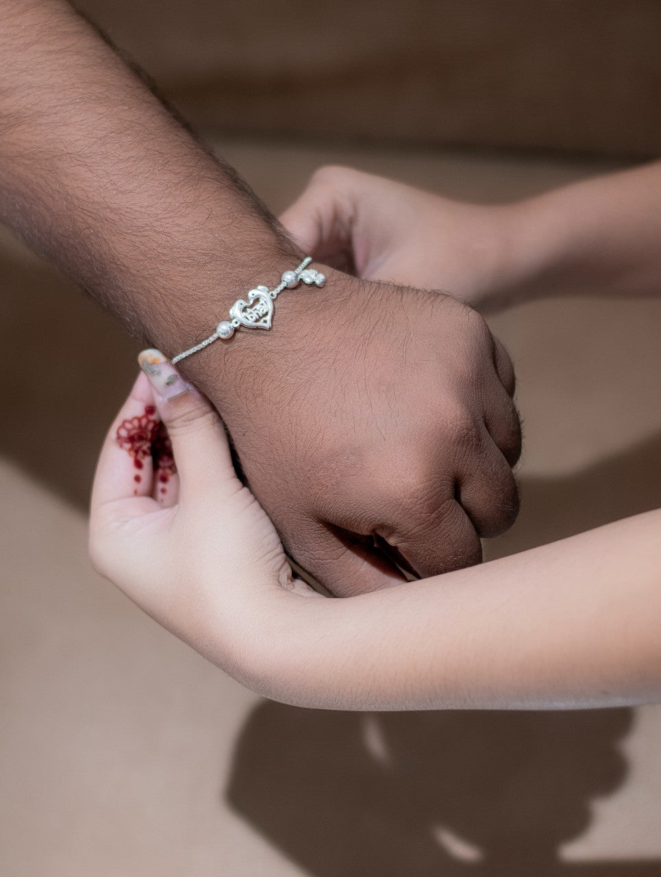Silver Brother Bond Rakhi