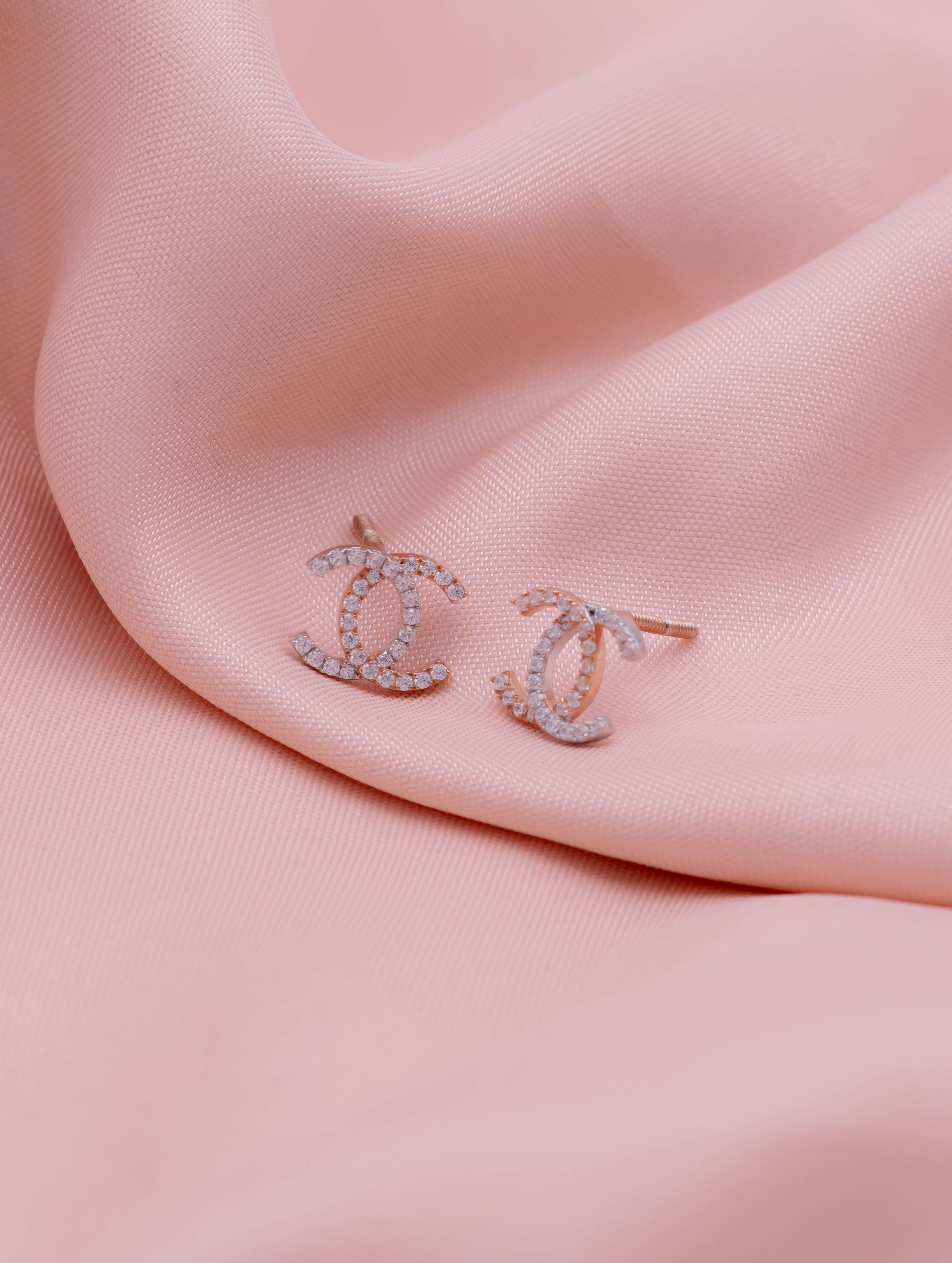 Warm-Tone Classic Designer Earrings