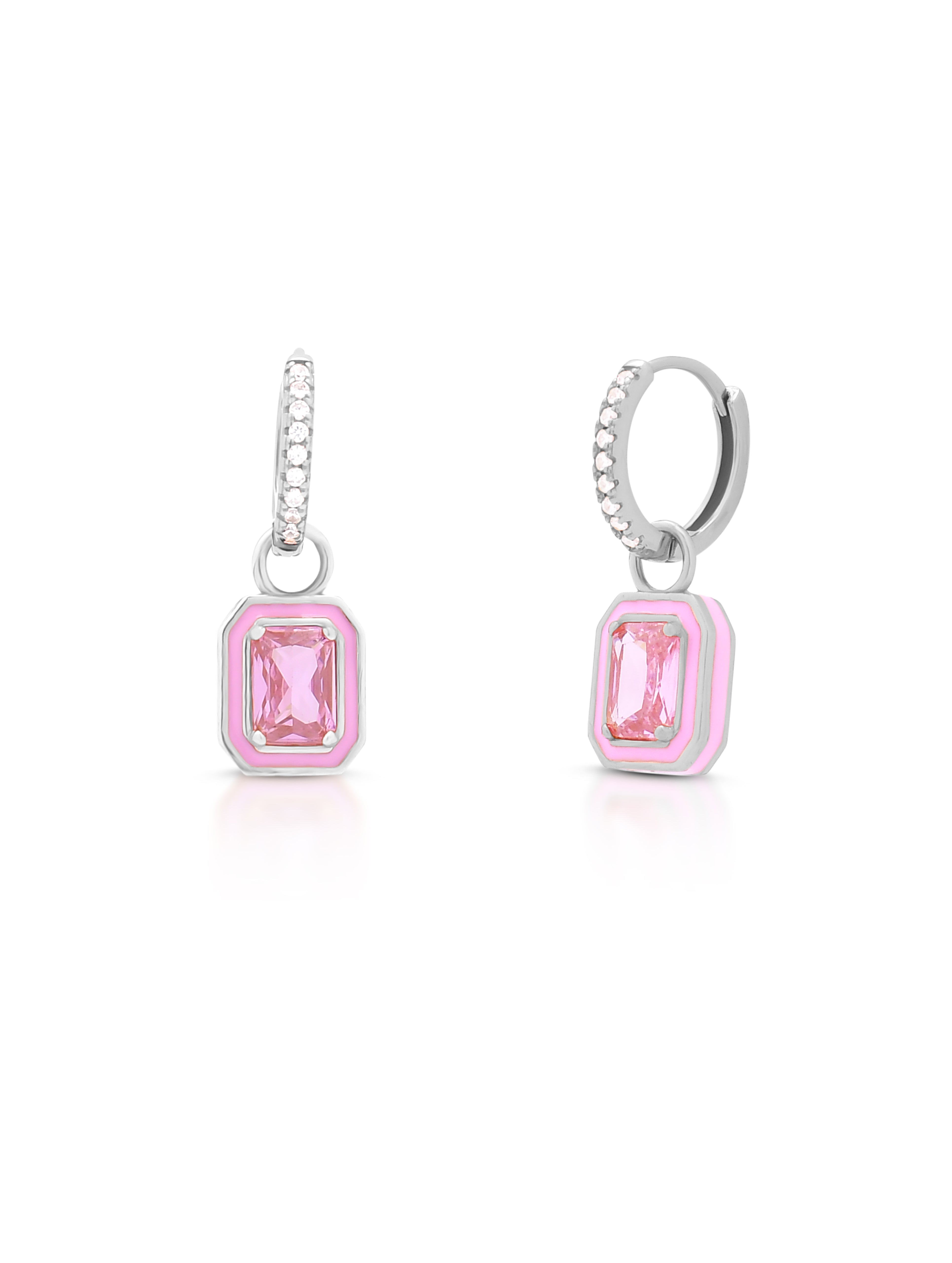 Stone Drop Silver Minis
