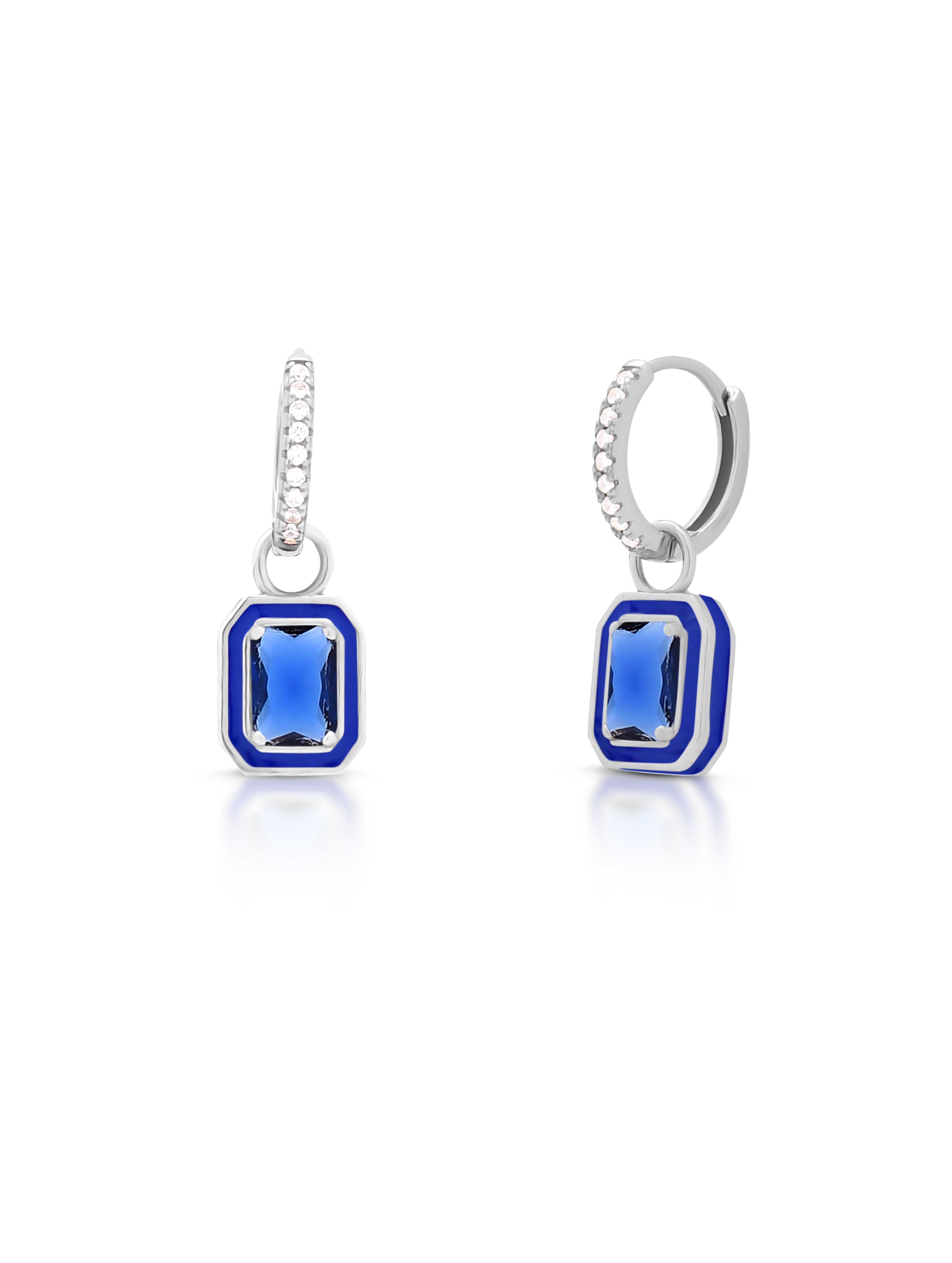 Stone Drop Silver Minis