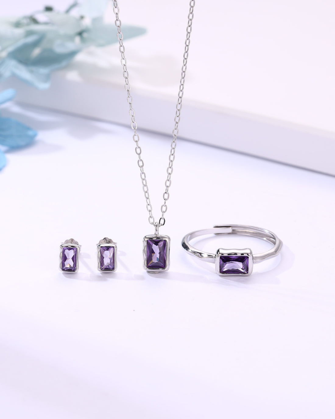Eternal Allure Silver Jewellery Combo