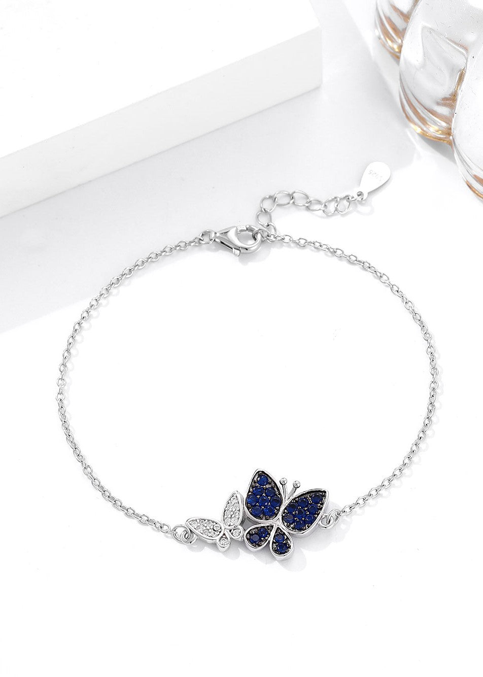 Blue Aura Statement Bracelet