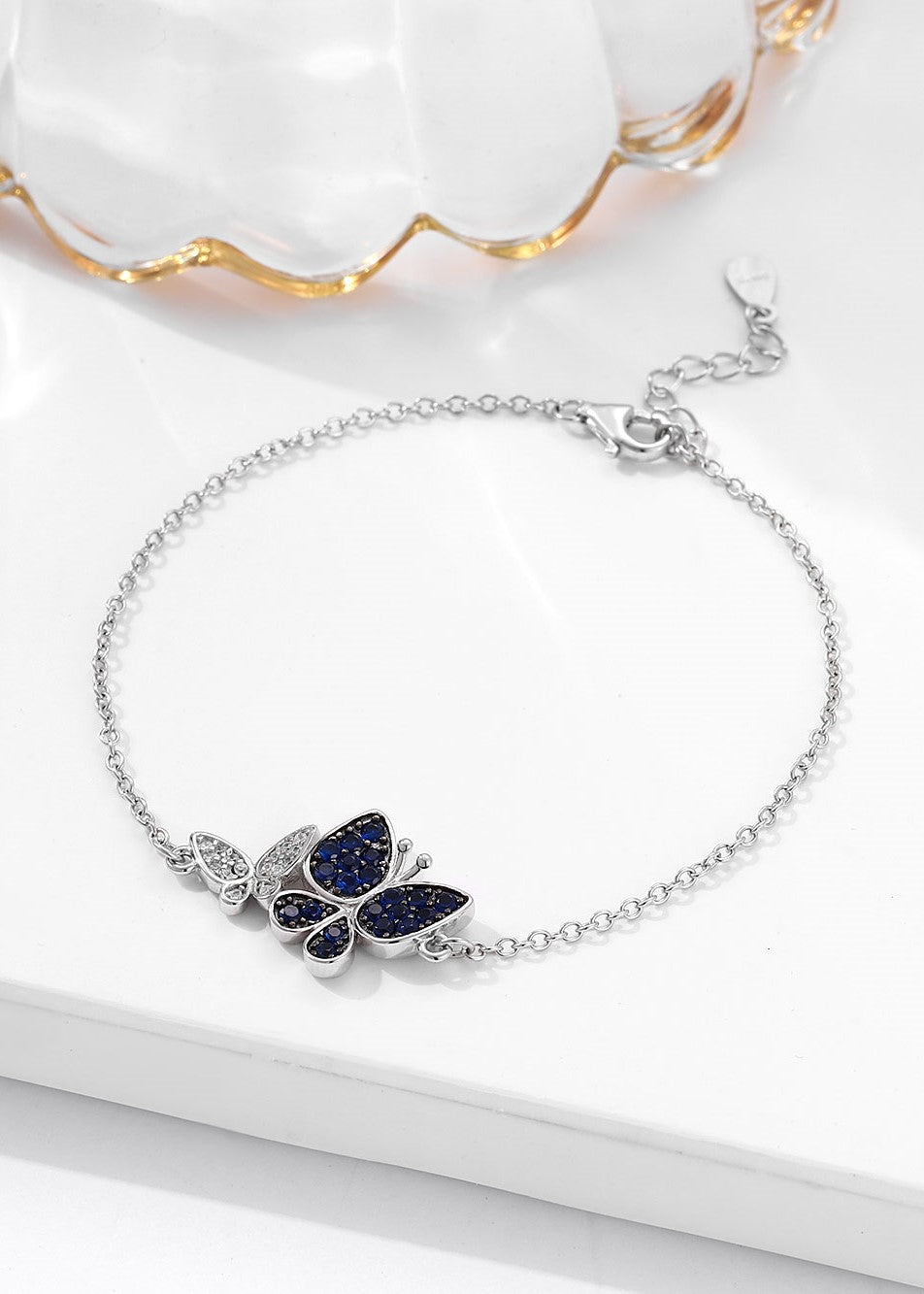 Blue Aura Statement Bracelet