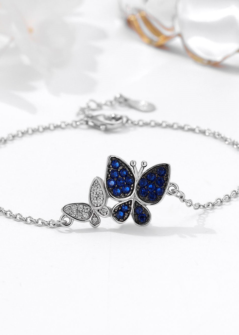 Blue Aura Statement Bracelet
