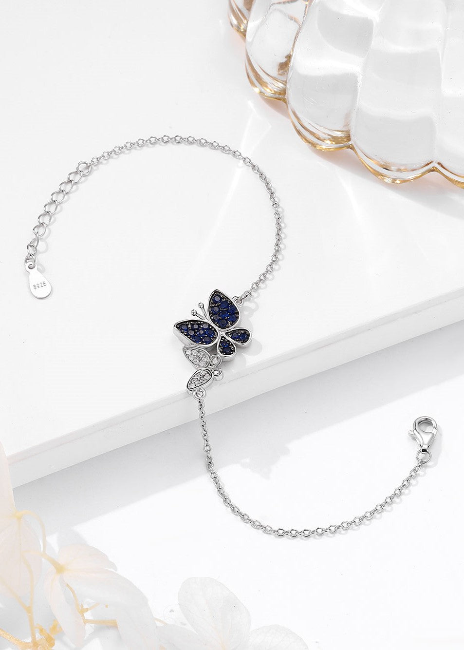 Blue Aura Statement Bracelet