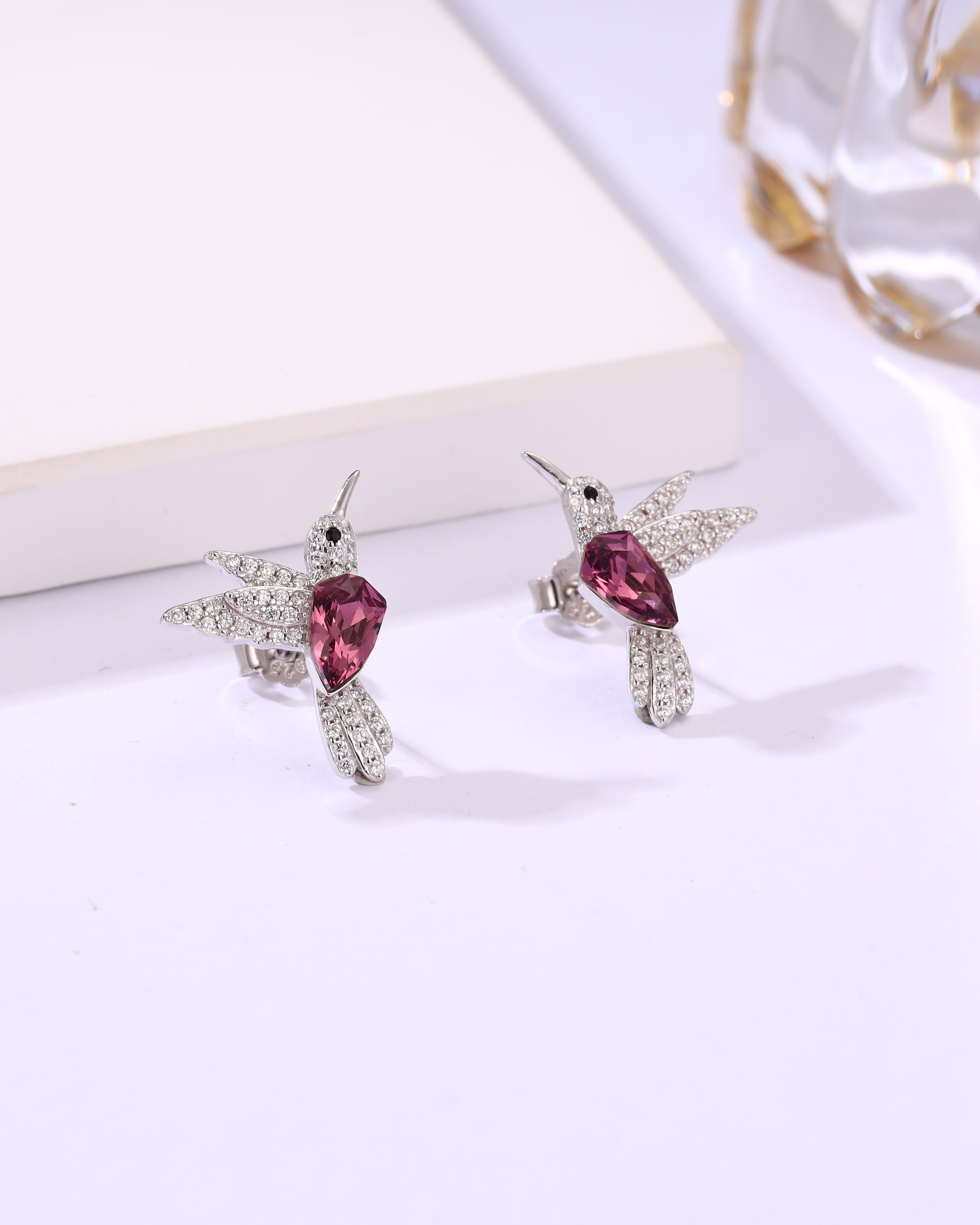 Hummingbird Pendant & Ring Set