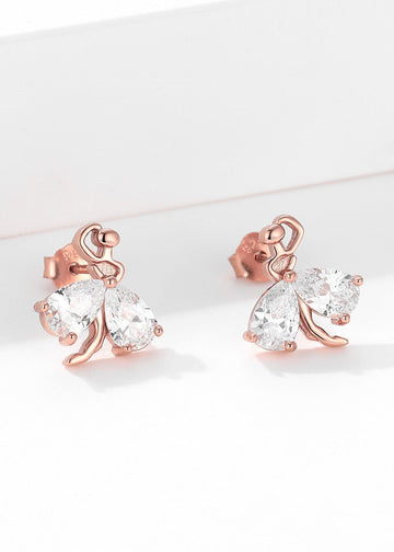 Swarovski White Stone Earrings
