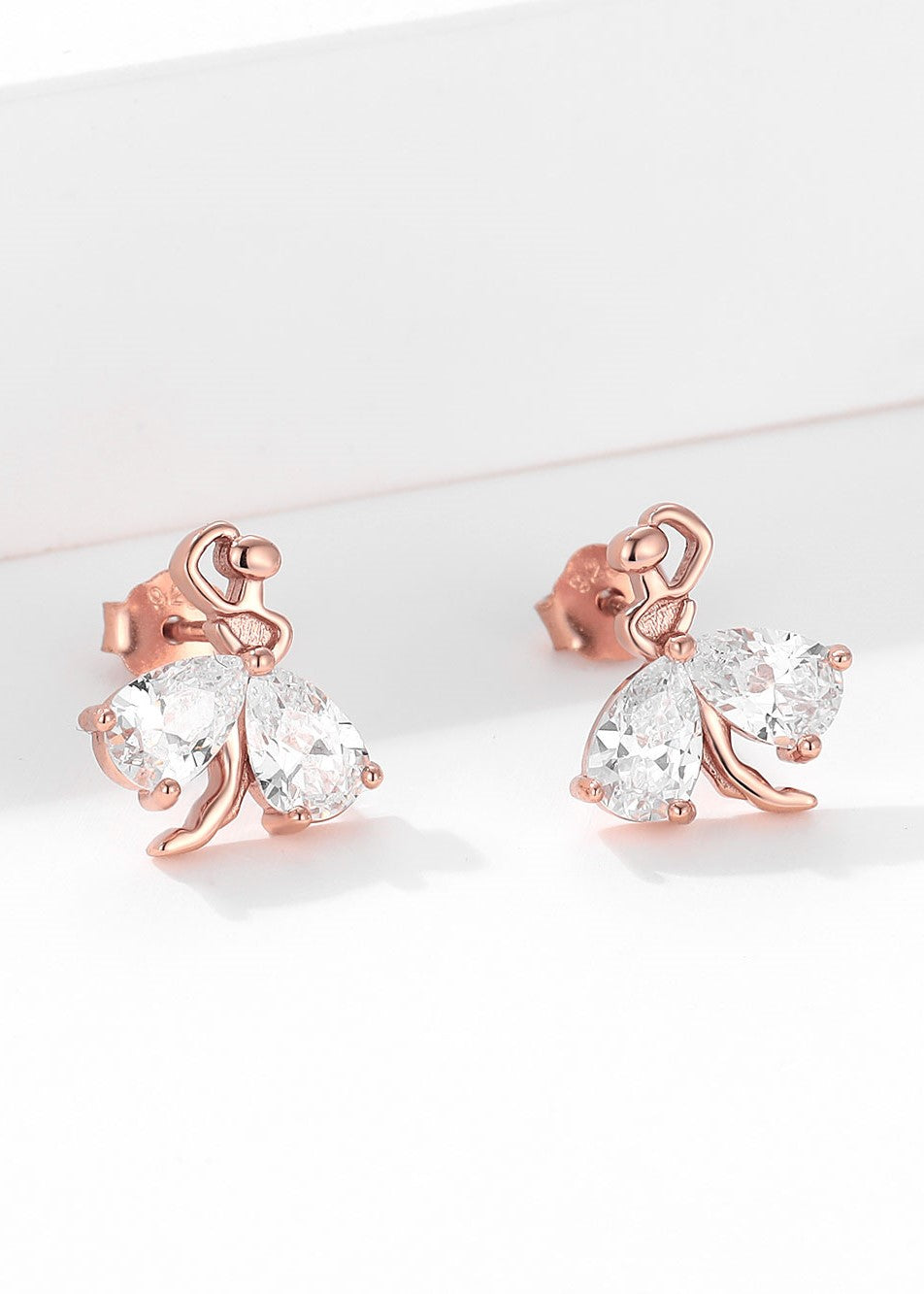 Swarovski White Stone Earrings