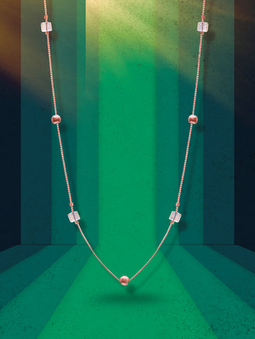 Minimalist Gem Necklace